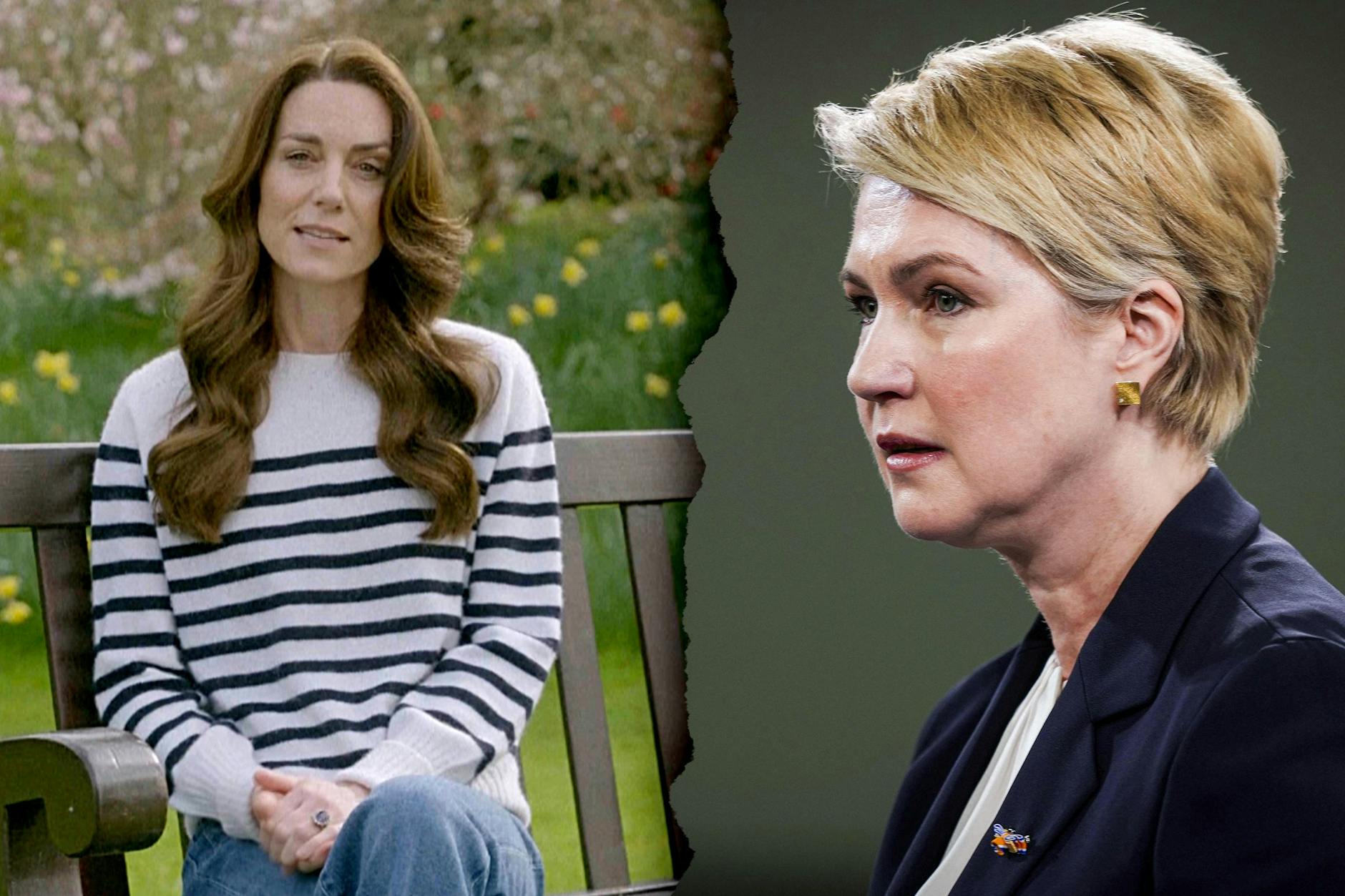 Manuela Schwesig (SPD), Ministerpräsidentin von Mecklenburg-Vorpommern, erkrankte wie Prinzessin Kate (l.) an Krebs.