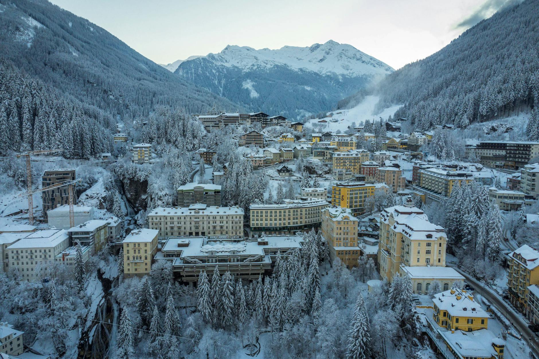 Blick auf Bad Gastein