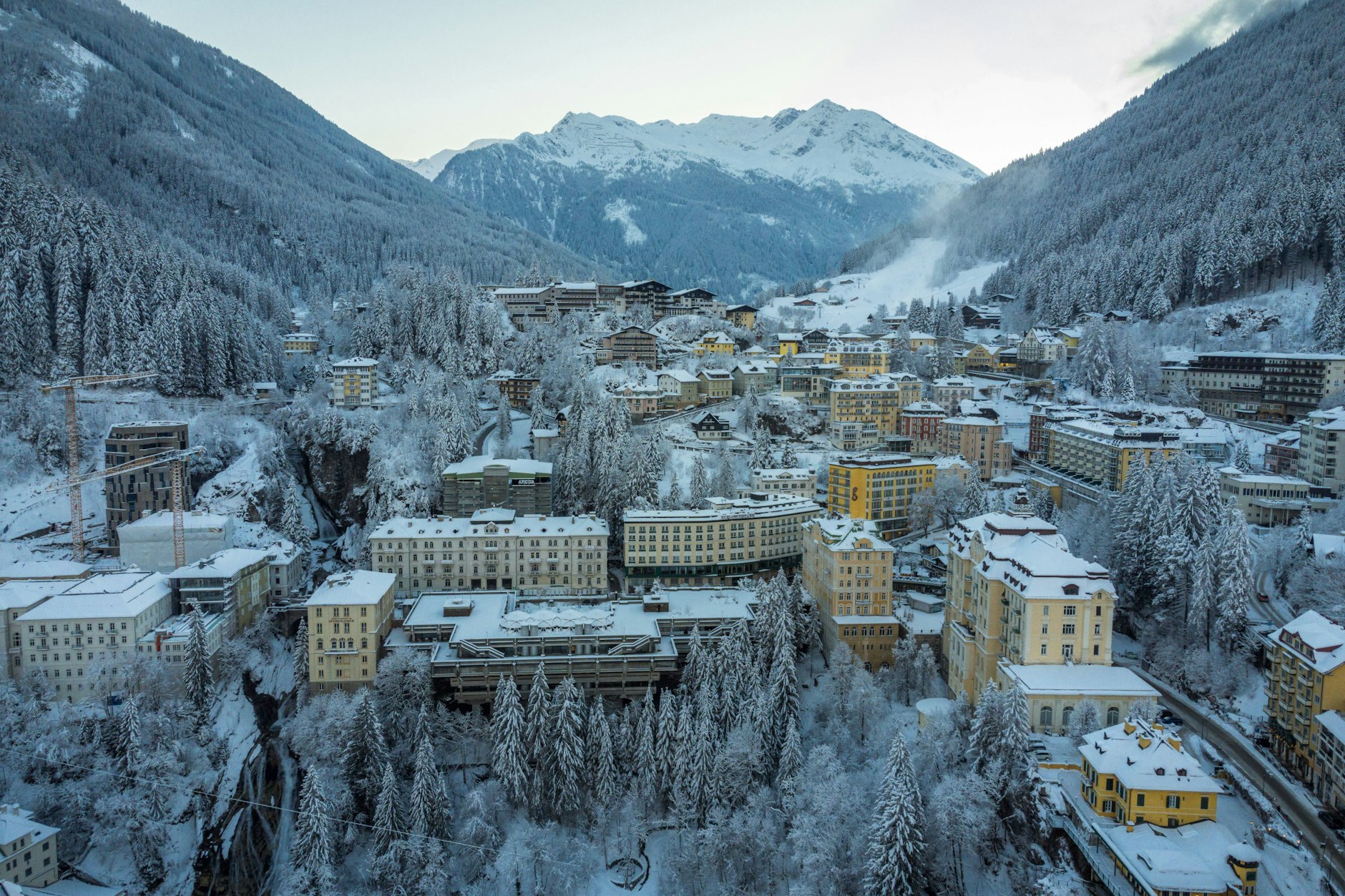 Blick auf Bad Gastein