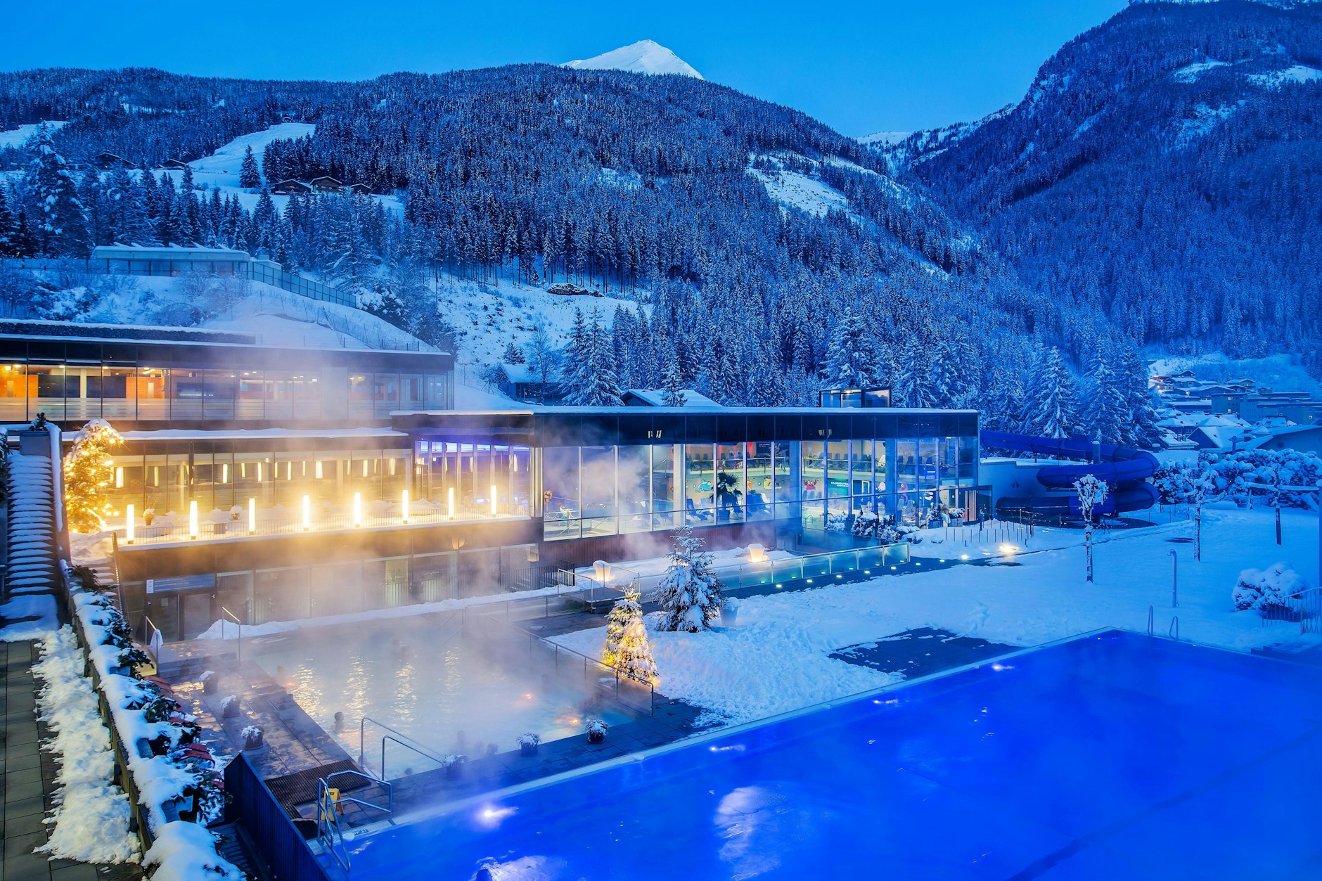 Das Thermalbad in Bad Gastein