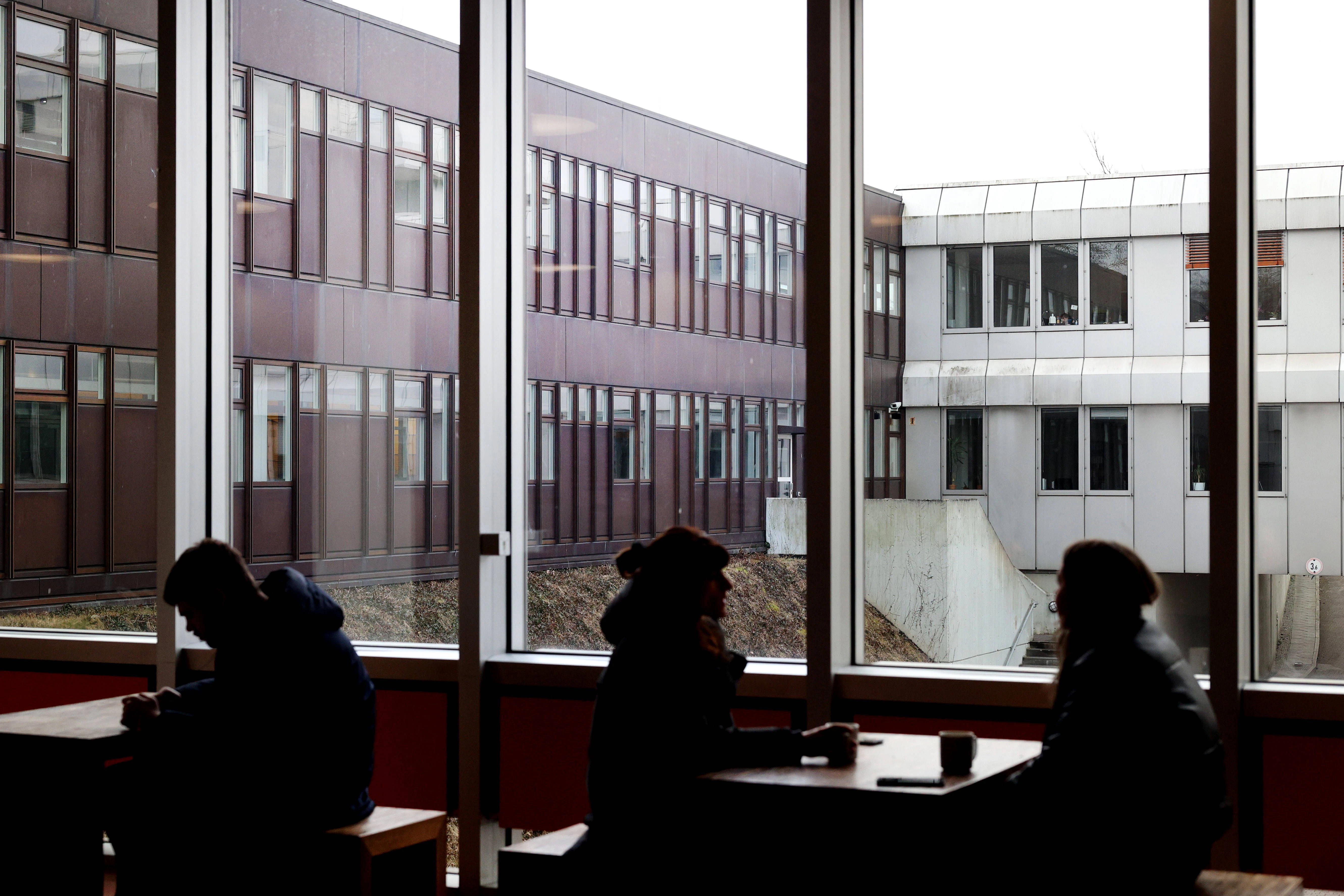 Studierende an der FU Berlin