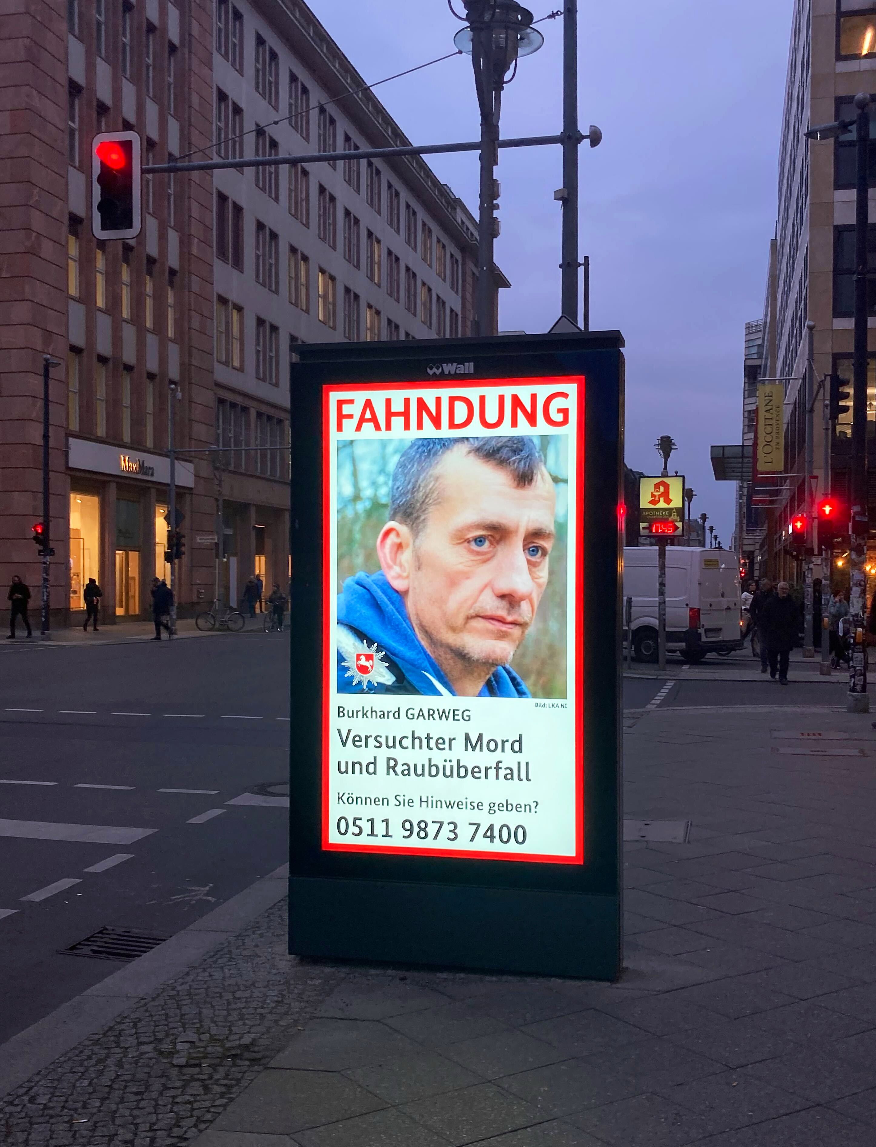 760 Tipps, wo RAF-Terroristen Garweg und Staub sich verstecken