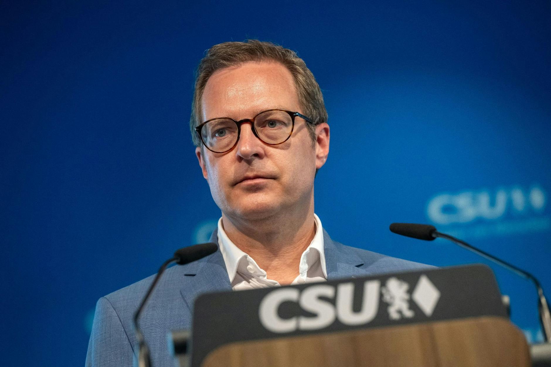 ARCHIV - «Streik darf nicht zum Selbstzweck missbraucht werden», sagt Martin Huber, CSU-Generalsekretär (Archivbild).