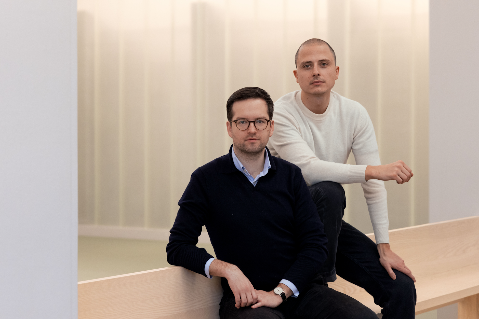 Christian Hecker (r.) und Thomas Pischke (l.) gründeten vor neun Jahren den Neobroker Trade Republic.