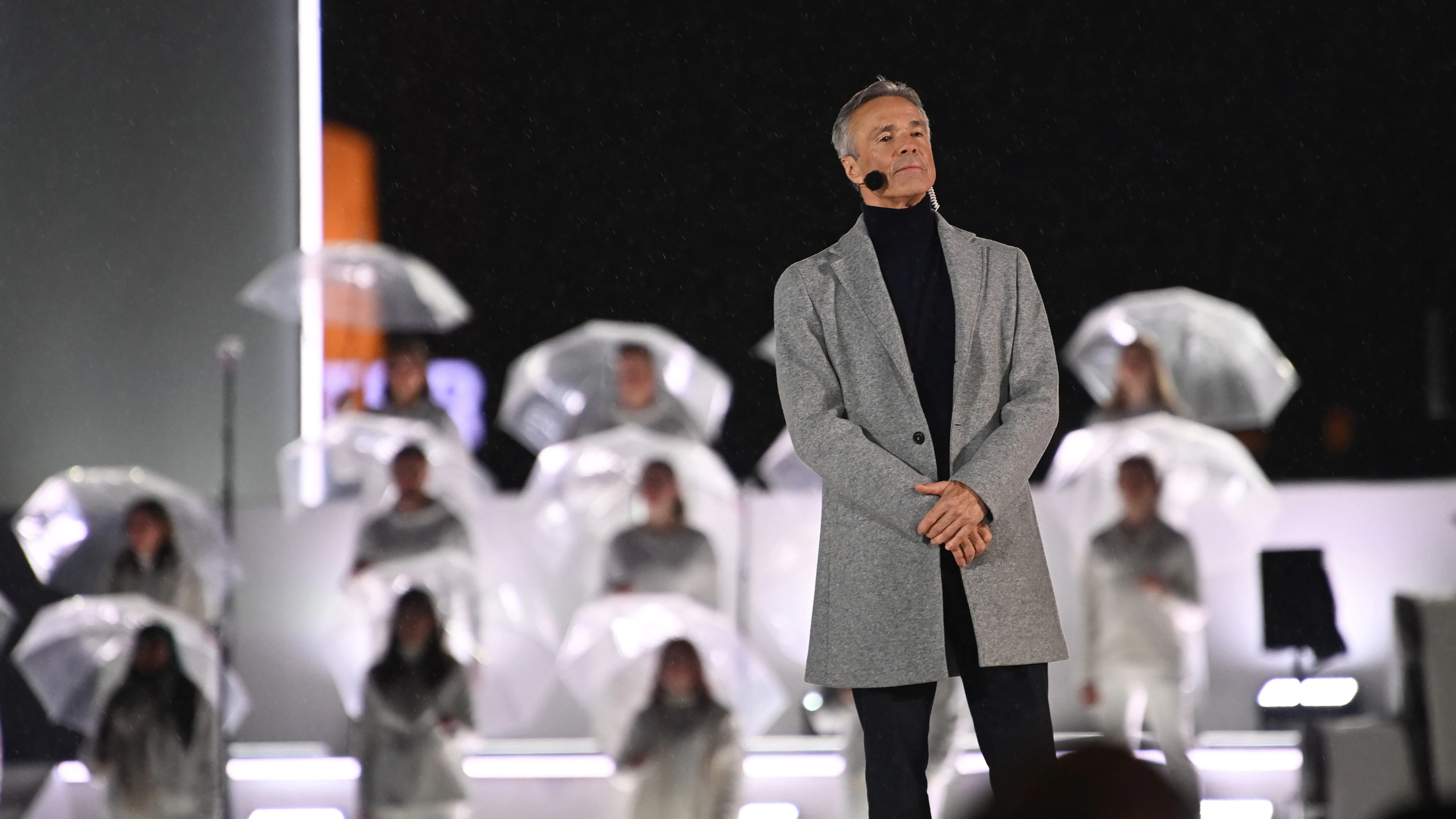 Schauspieler Hannes Jaenicke führte bei „Die Passion“ als Erzähler durch die Show.