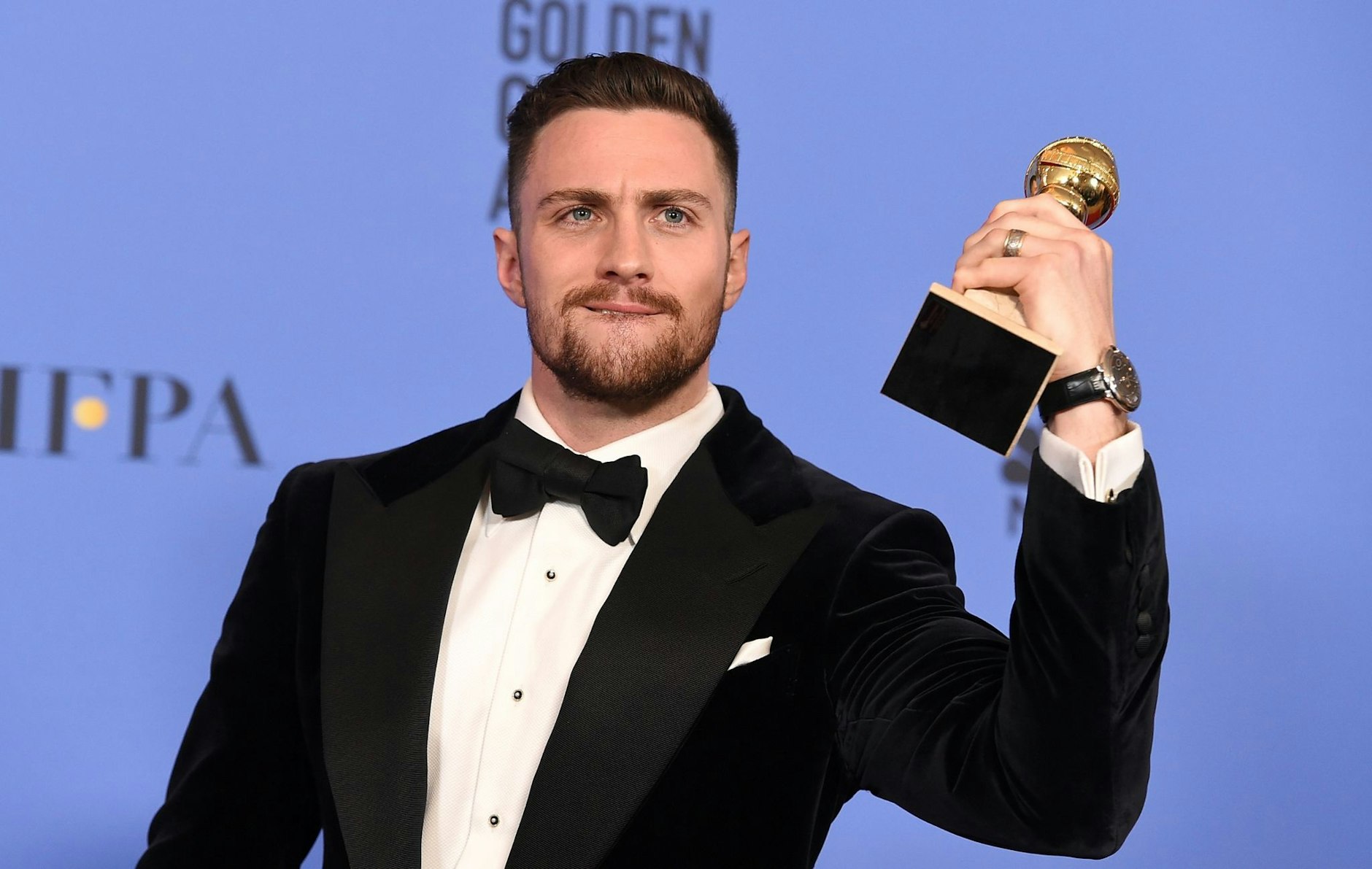ARCHIV - Aaron Taylor-Johnson gilt als aussichtsreicher Kandidat für den neuen James Bond. Doch was sind die Gerüchte überhaupt wert?  