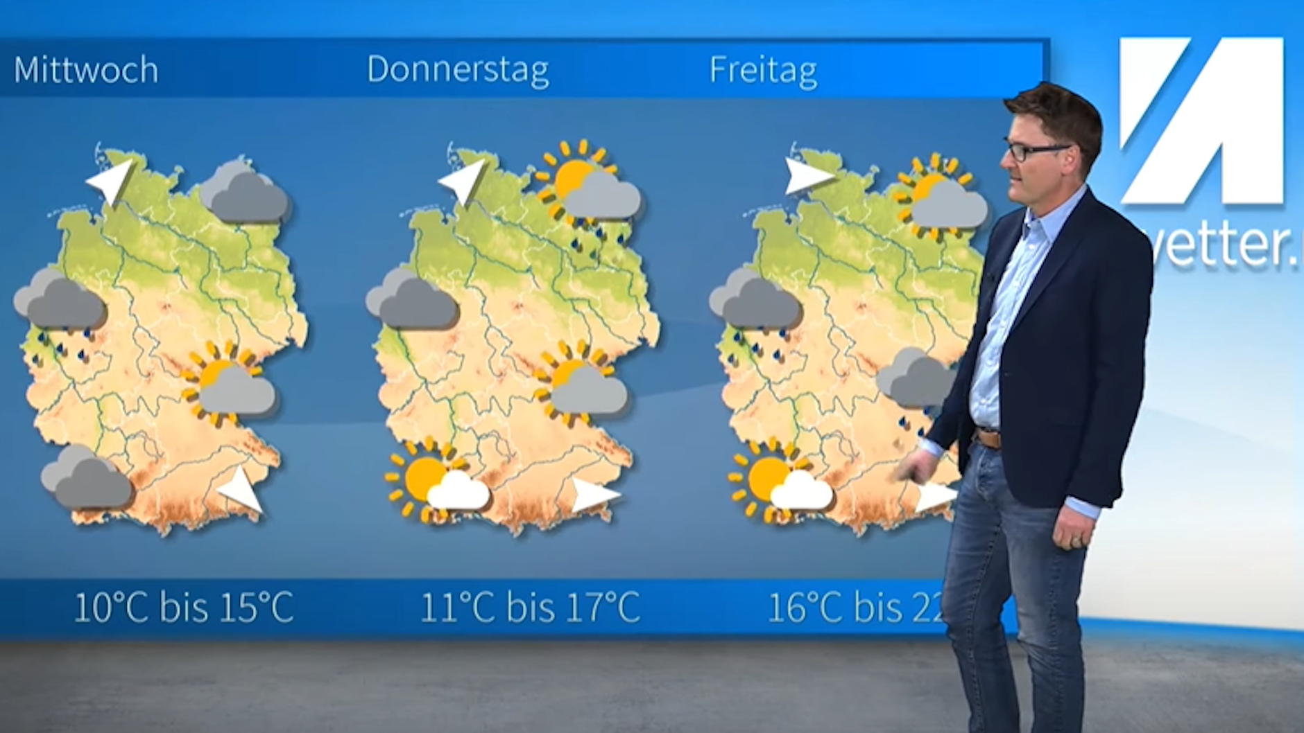 Dominik Jung glaubt an einen regnerischen Aprilstart.