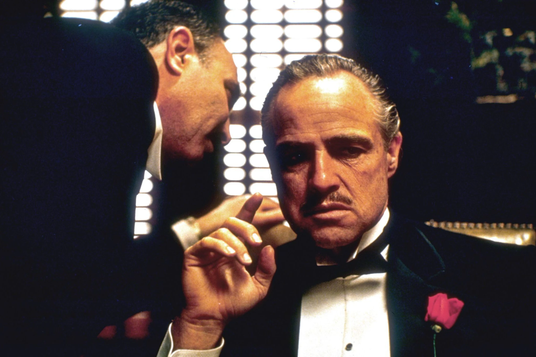 Brando 1972 in „Der Pate“