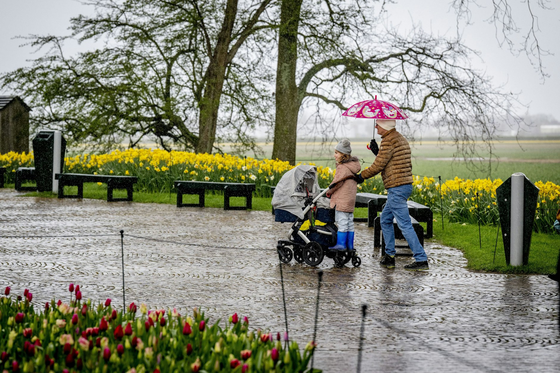 Wie verregnet wird der April?