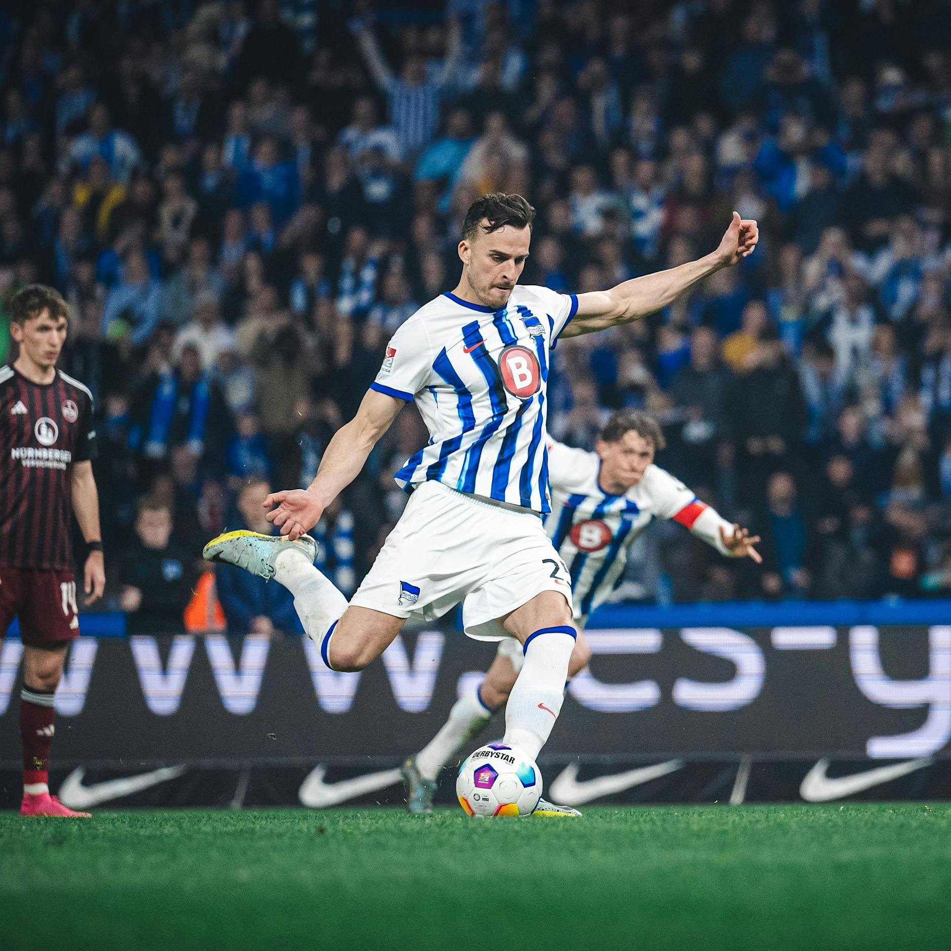 Wieder kein Hertha-Sieg am Abend, wenigstens Tabakovic trifft doppelt