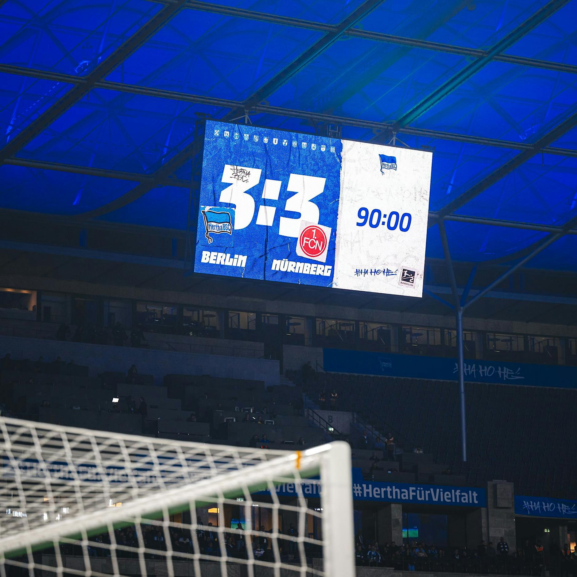 Hertha BSC: Tore wie ein Meister, aber am Ende nur im Mittelfeld