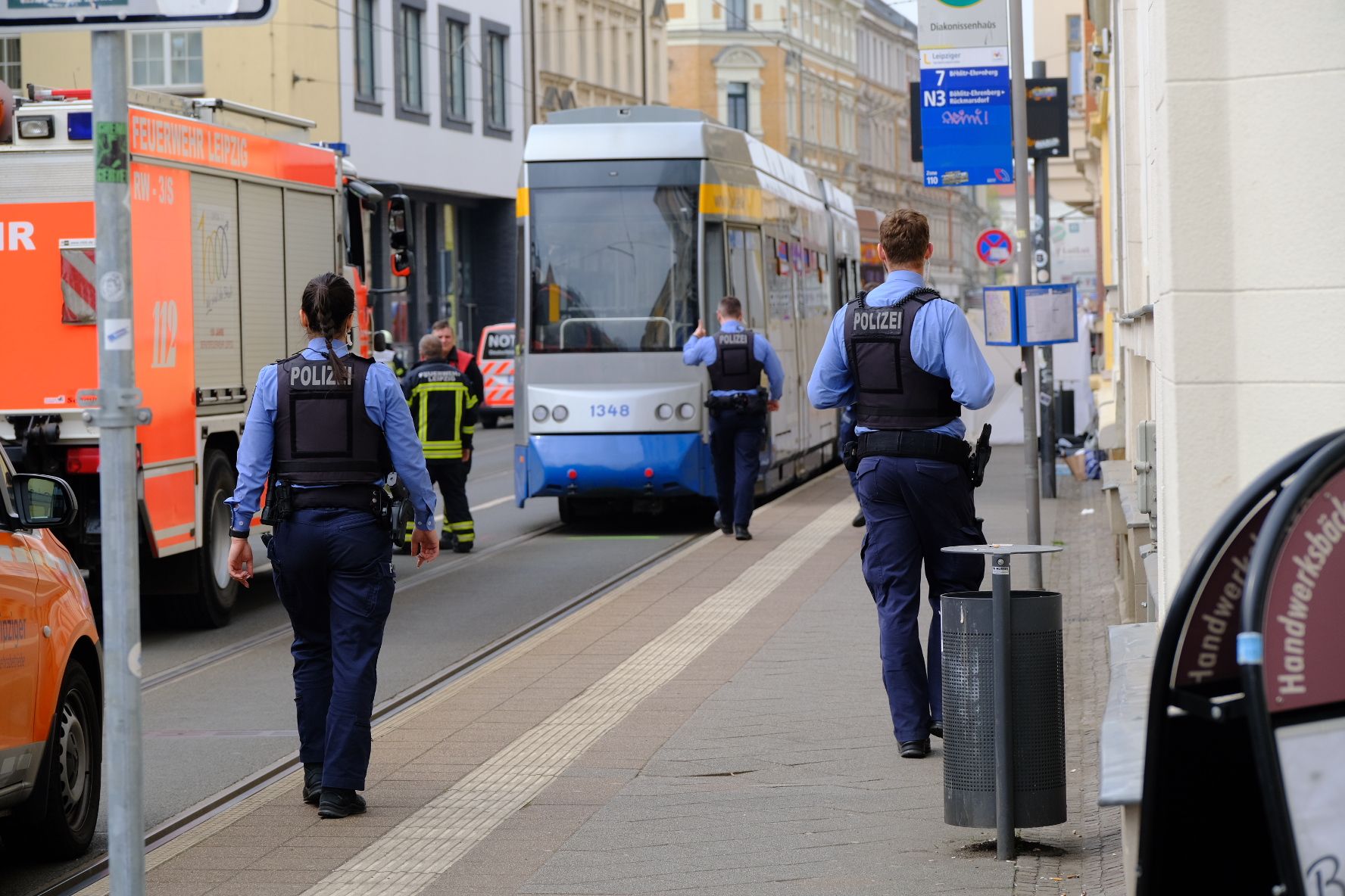 Junge (3) vor Augen der Familie von Tram in Leipzig getötet