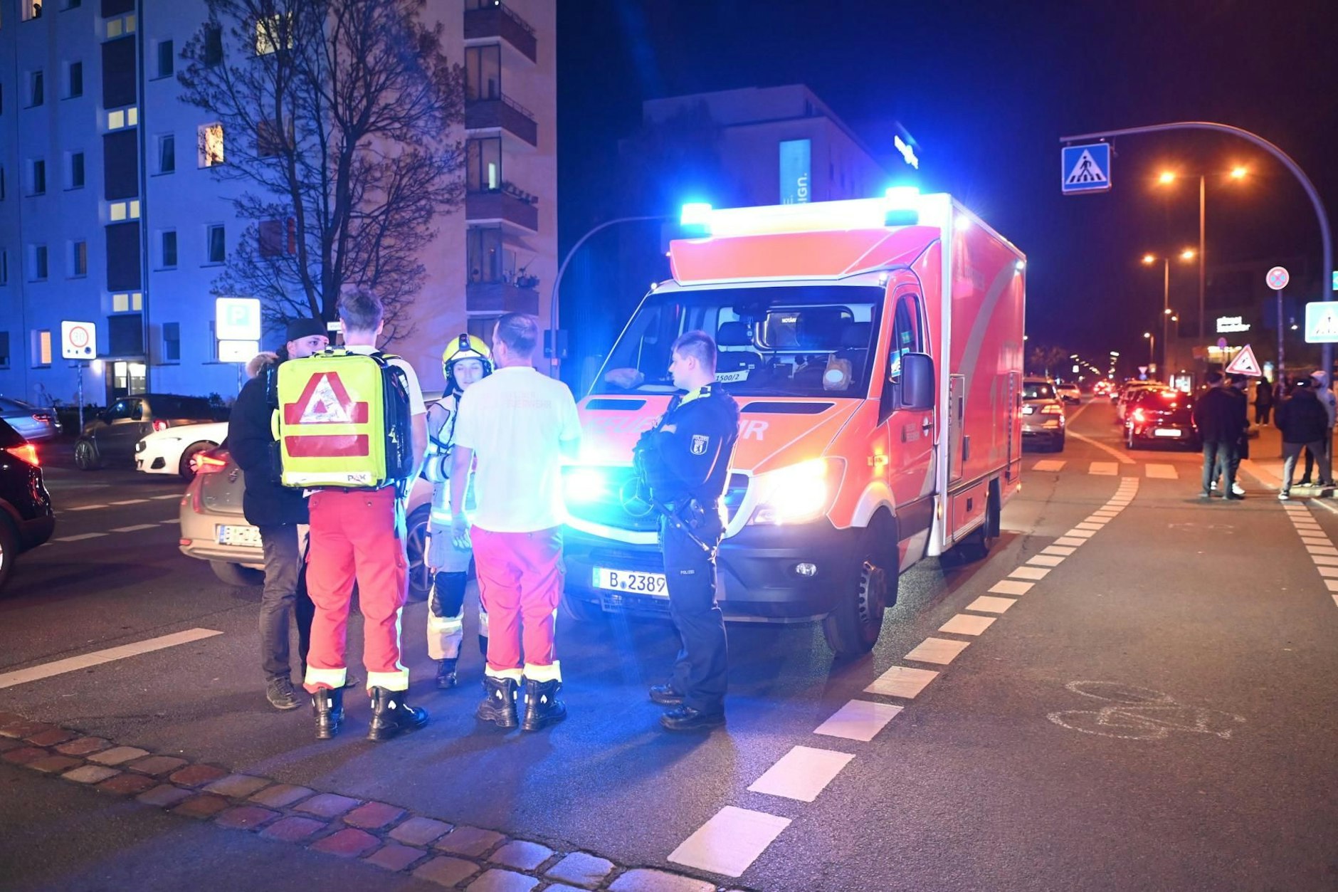 Bei einer Messerattacke in Kreuzberg im April 2024 gab es zwei Verletzte.