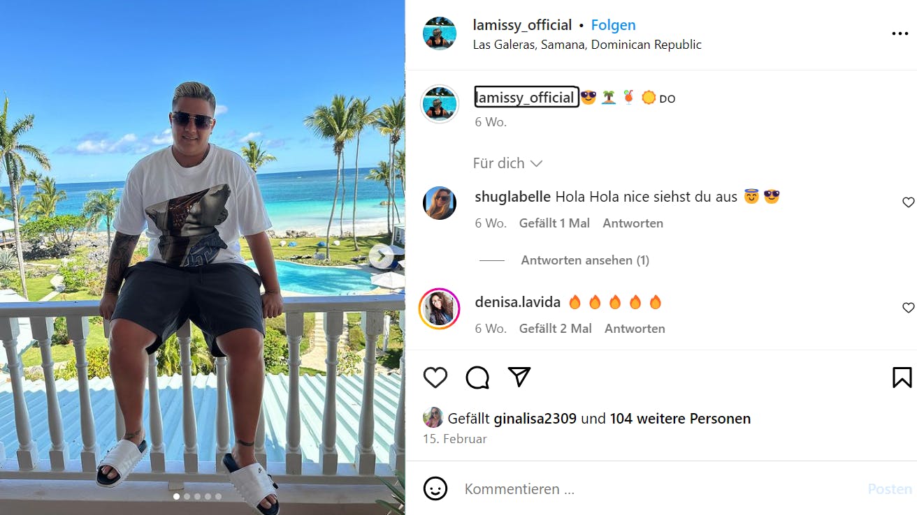 Wie Gina-Lisas Partnerin La Missy wirklich heißt, ist nicht bekannt.