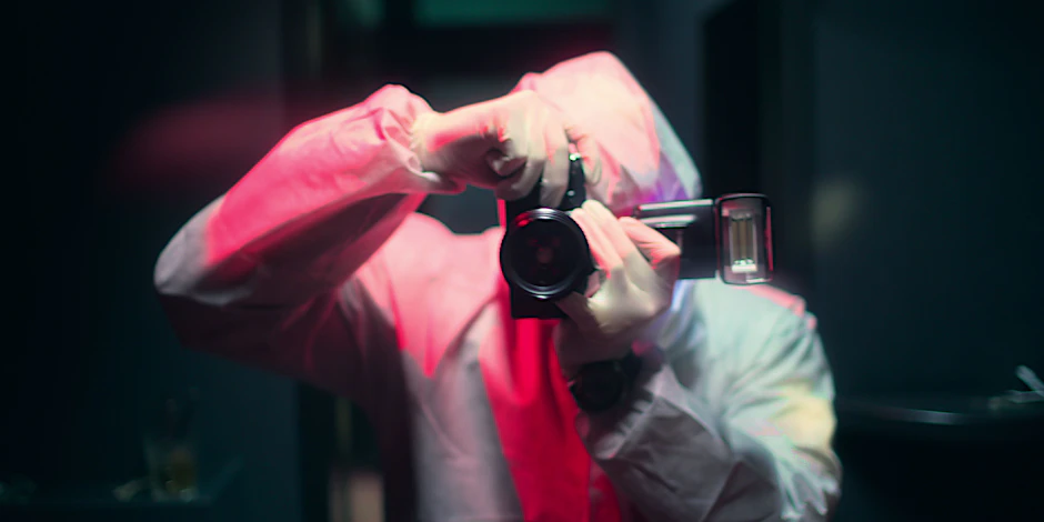 Szene aus der neuen Netflix-True-Crime-Serie „Crime Scene Berlin: Nightlife Killer“