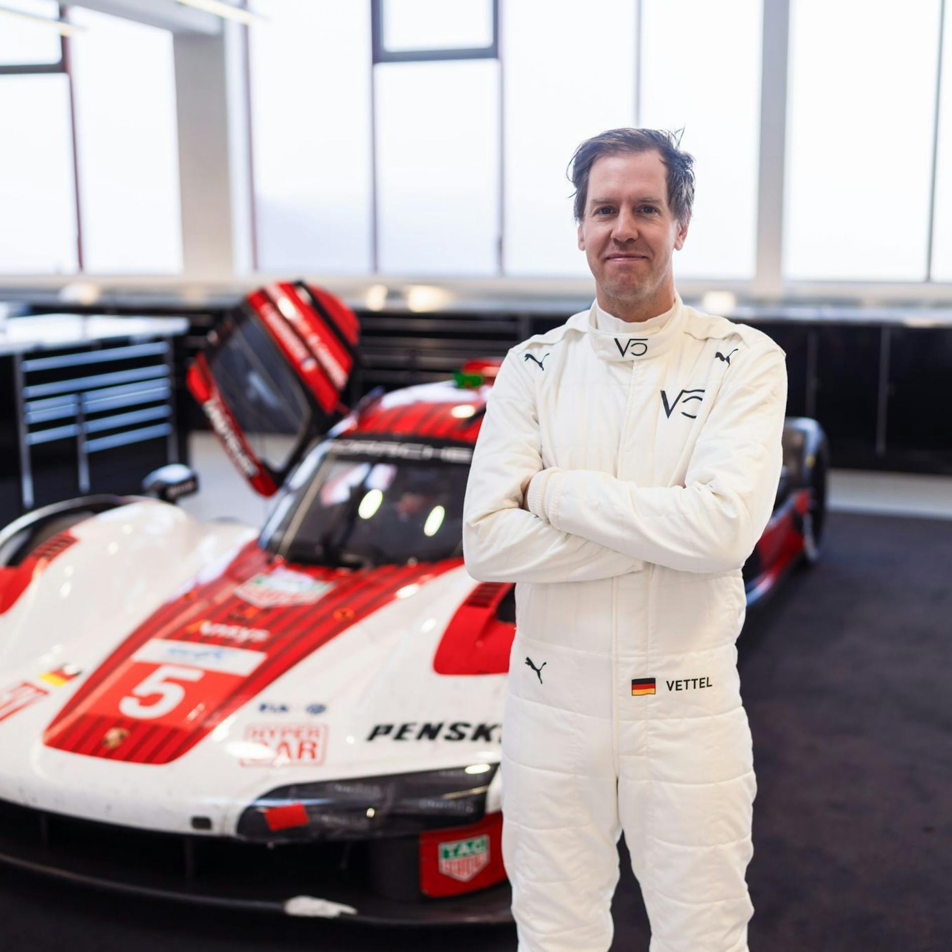 Image - Vettel wieder im Rennwagen: Tests für Porsche