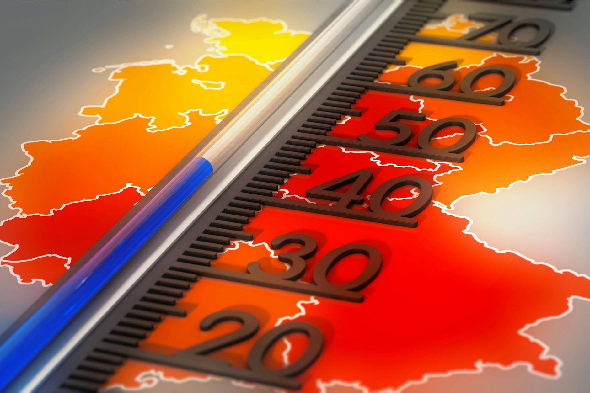 Am Wochenende könnte es in Deutschland bereits richtig heiß werden - die Prognosen sehen sommerliches Wetter auf uns zukommen.