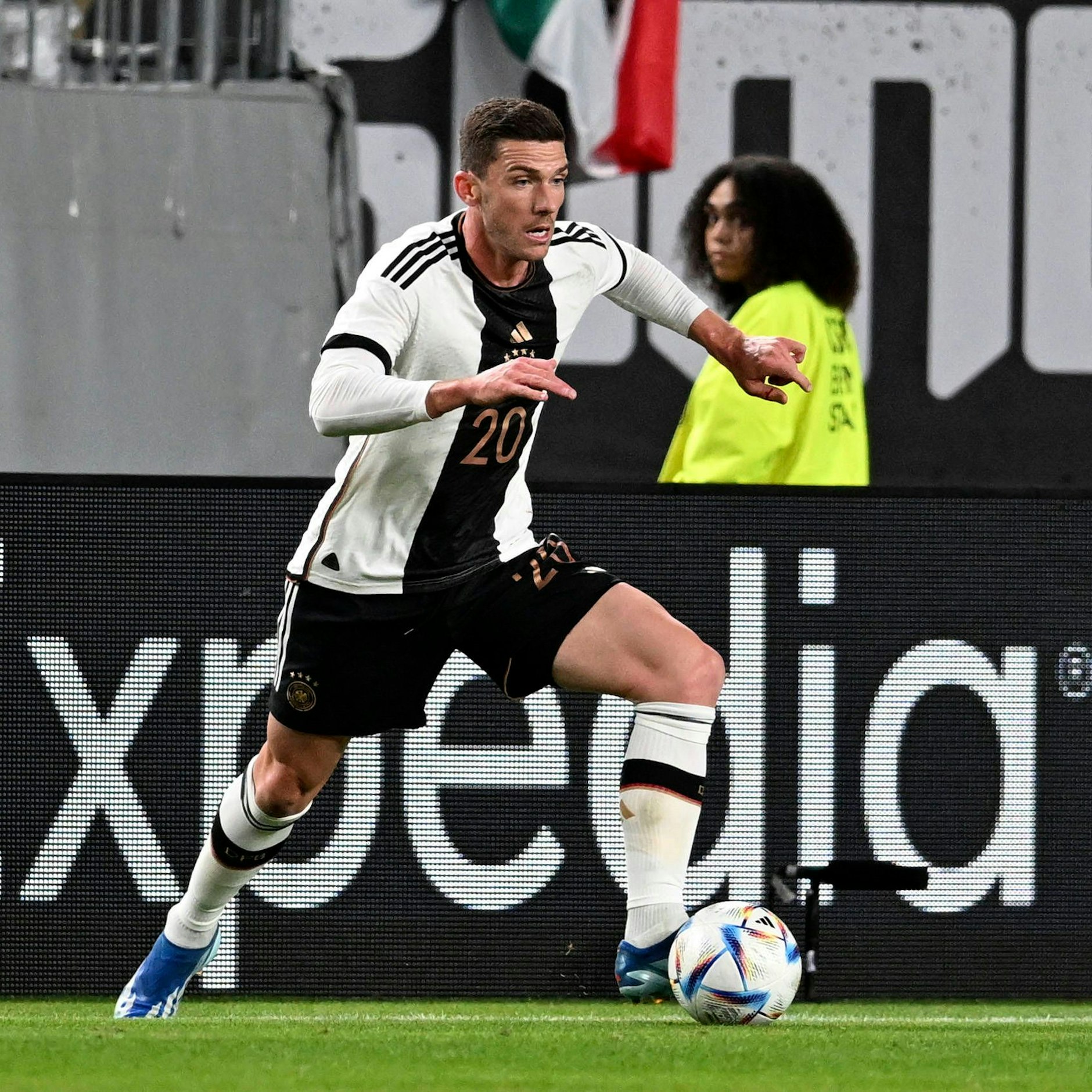 Am 18. Oktober 2023 machte Robin Gosens beim 2:2 gegen Mexiko sein bisher letztes Länderspiel.
