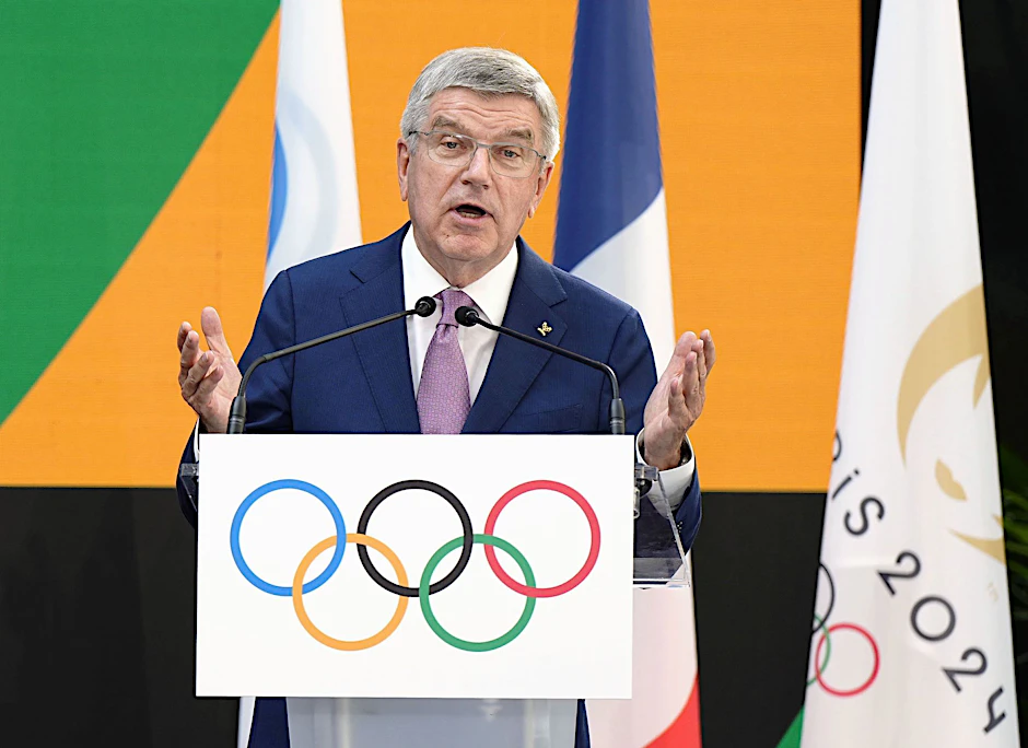 ARCHIV - IOC-Präsident Thomas Bach.  