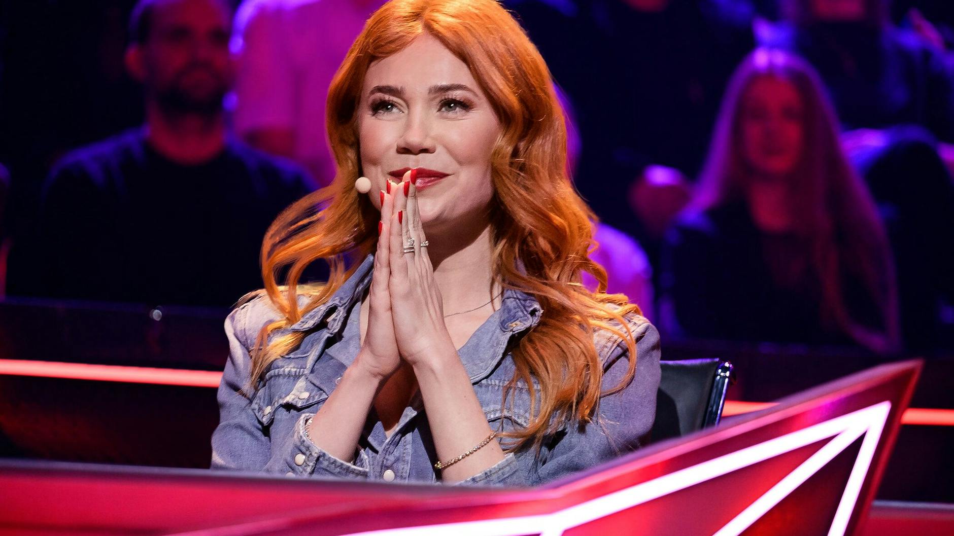 TV-Star Palina Rojinski sitzt in der neuen Staffel von „The Masked Singer“ im Rateteam.