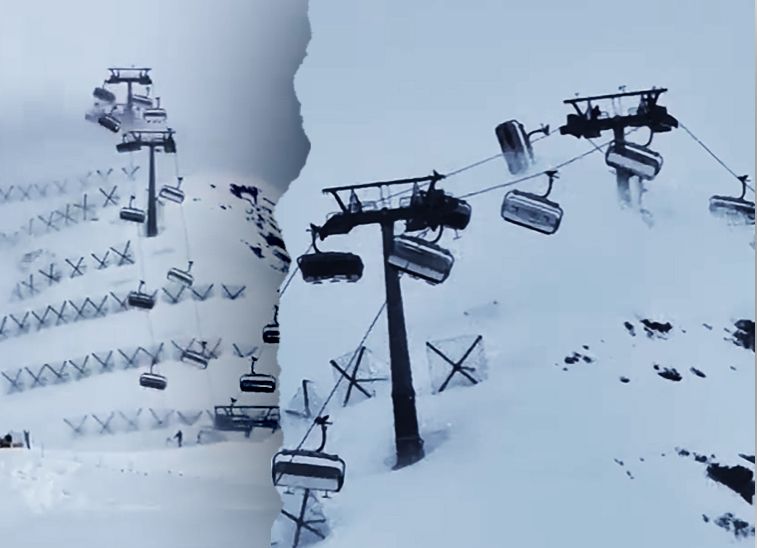 MIT VIDEO! Alptraum auf der Seilbahn: Wind schleudert Gondeln herum – „dachte, wir sterben“