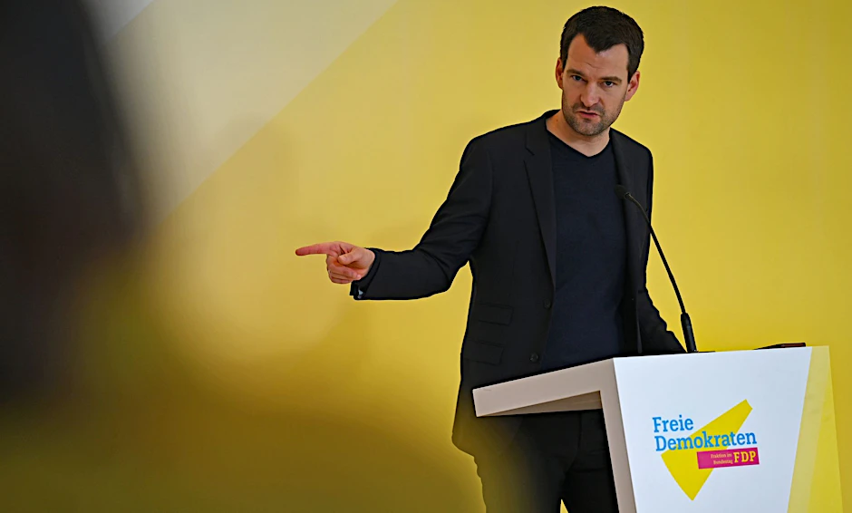 ARCHIV - FDP-Bundesvize Johannes Vogel kritisiert die geplante Kindergrundsicherung.  