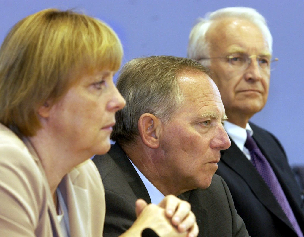 Schäubles Memoiren: Stoiber plante Putsch gegen Merkel