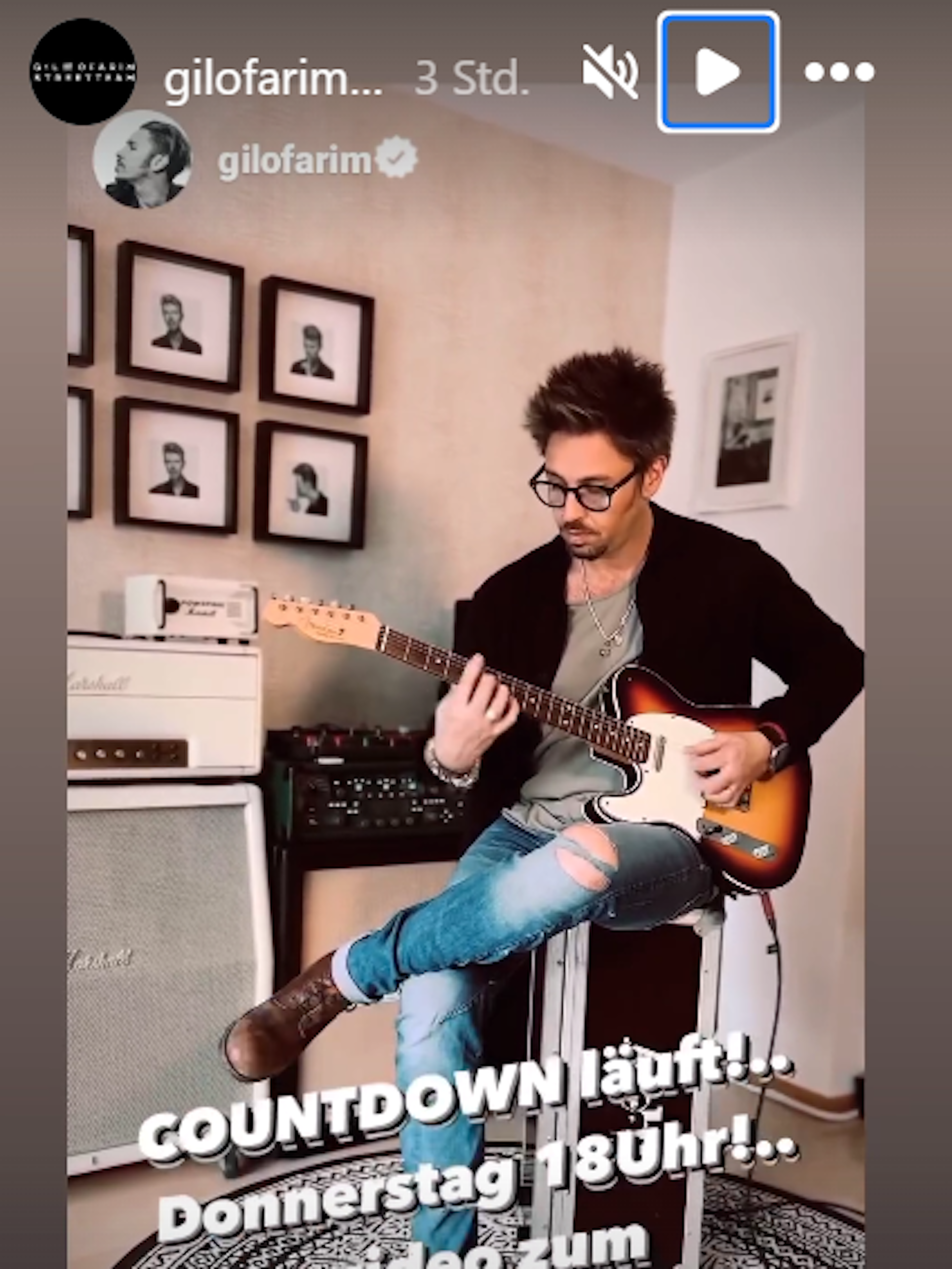 Gil Ofarim macht offenbar wieder Musik.