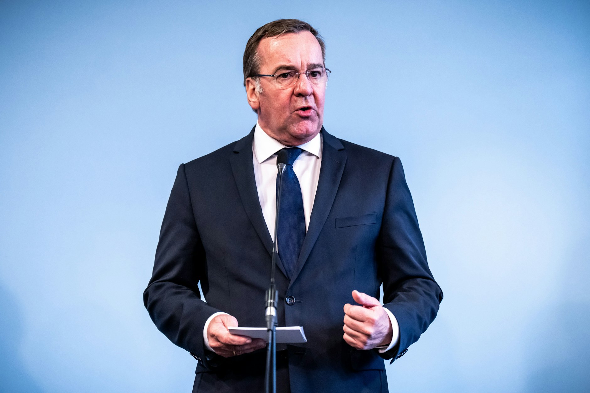 Verteidigungsminister Boris Pistorius (SPD)