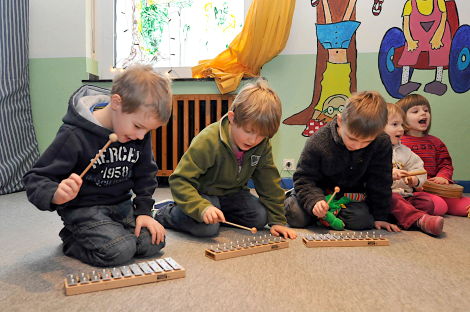 Musikalische Früherziehung in einer Kita