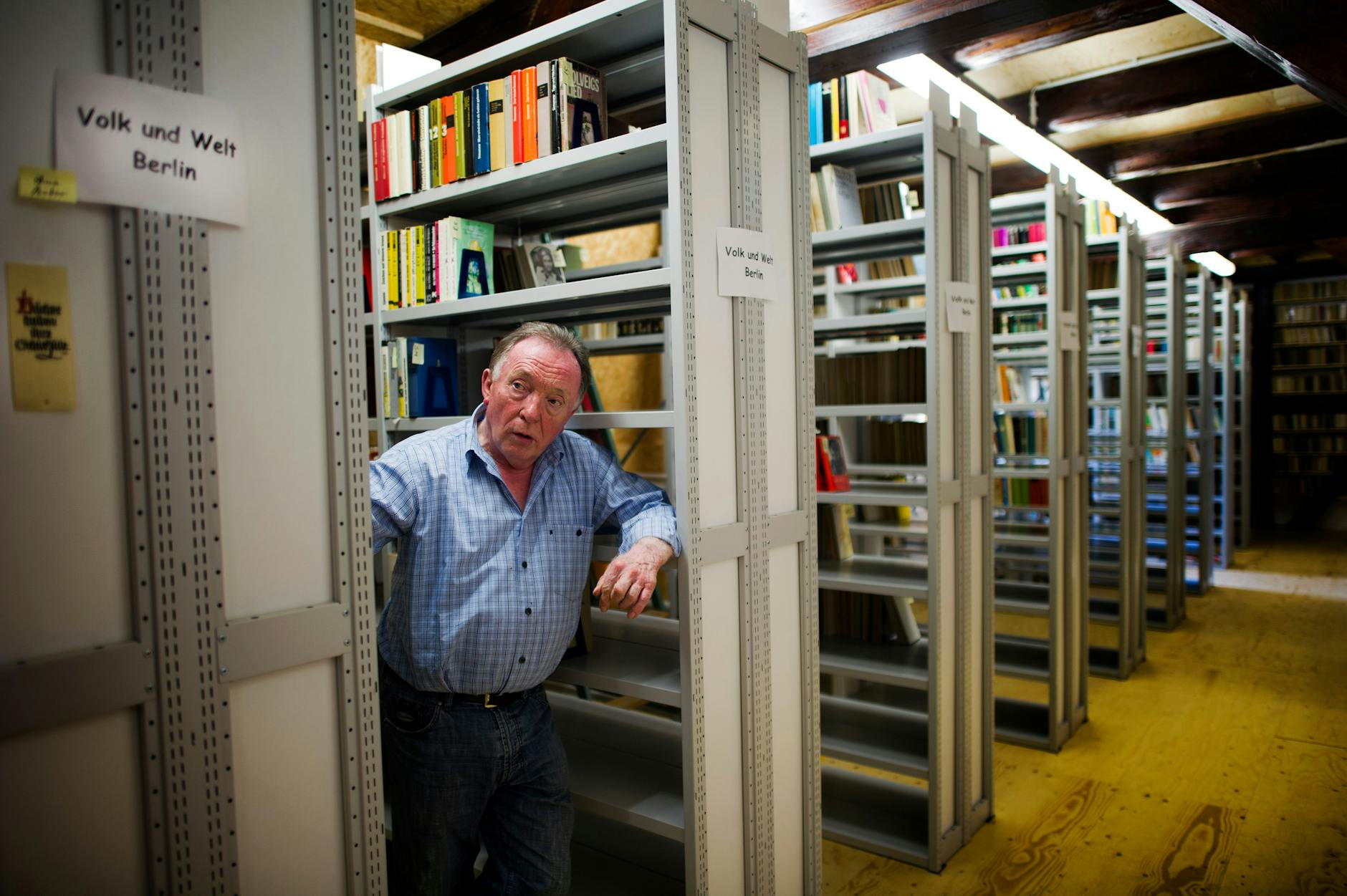 Peter Sodann sammelte leidenschaftlich DDR-Literatur