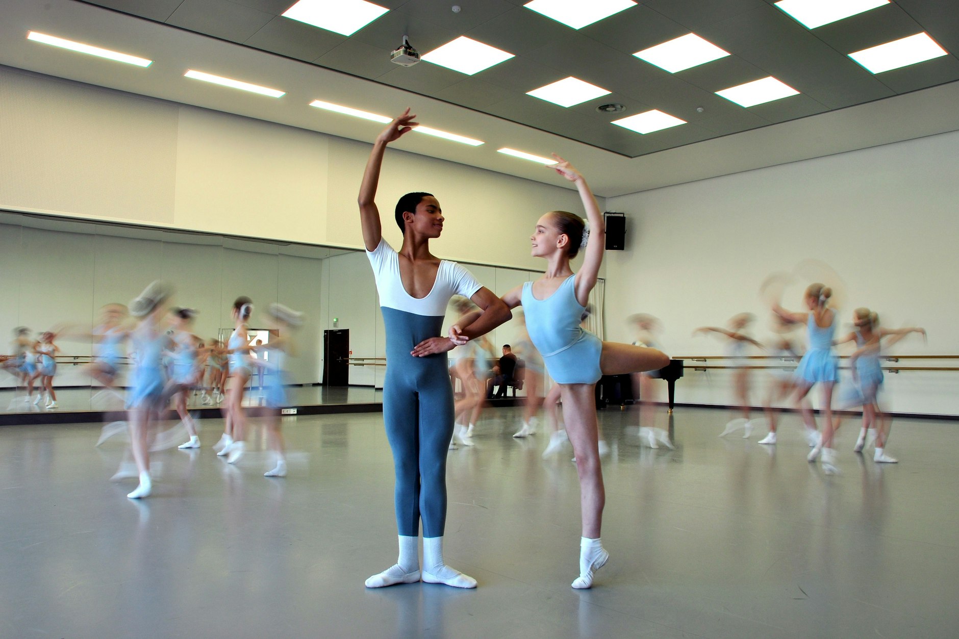 Anmut im Jahr 2011: Ein Foto aus den besseren Zeiten der Staatlichen Ballettschule Berlin