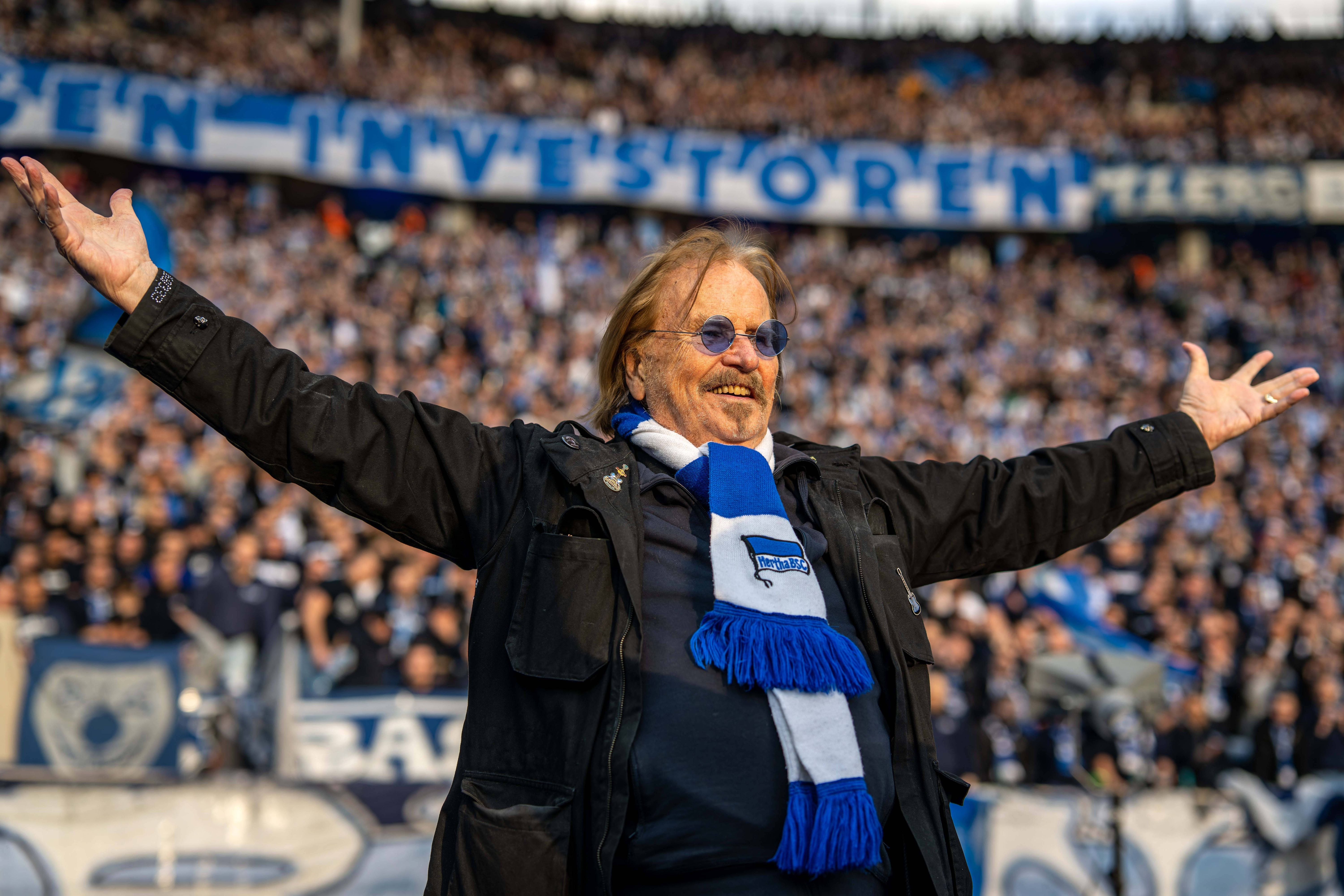 Image - Comeback bei Hertha BSC: Frank Zander nach Kopf-OP zurück