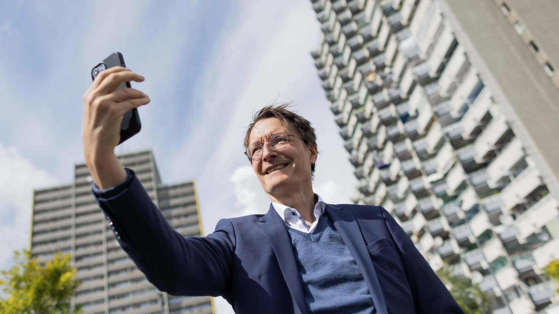 Bundesgesundheitsminister Karl Lauterbach ist seit kurzem auf TikTok aktiv.