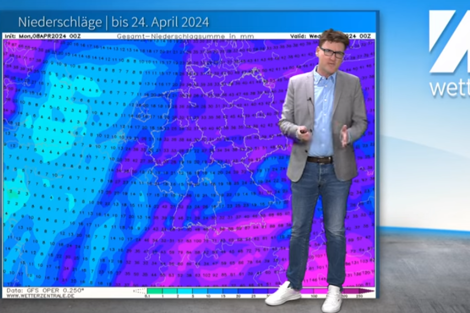 Das aktuelle Wetter fährt Achterbahn, es wird erst mal wieder kalt und nass, erklärt Experte Dominik Jung.