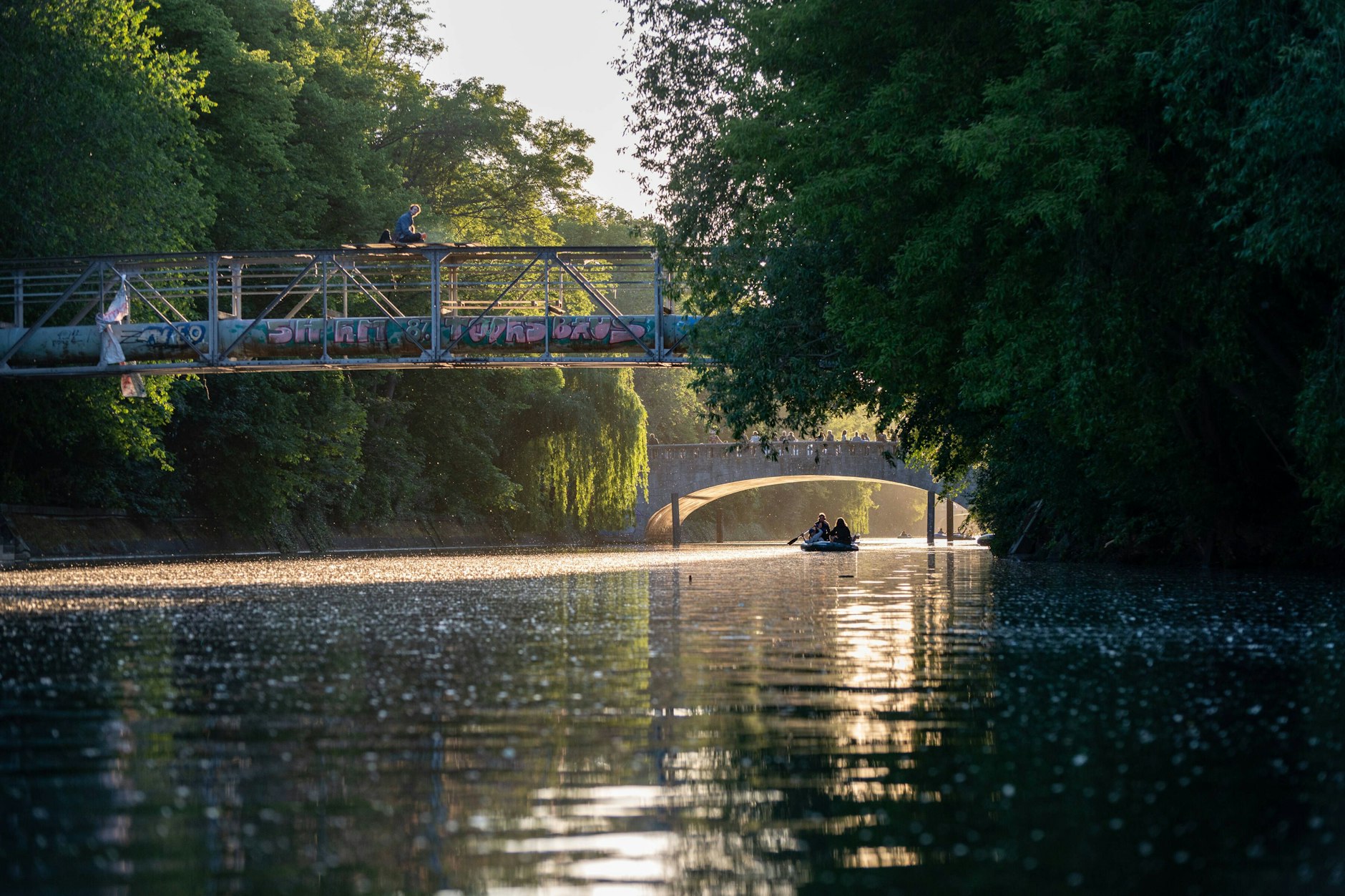 Mutmaßlicher Tatort: unweit der Thielenbrücke zwischen Neukölln und Kreuzberg