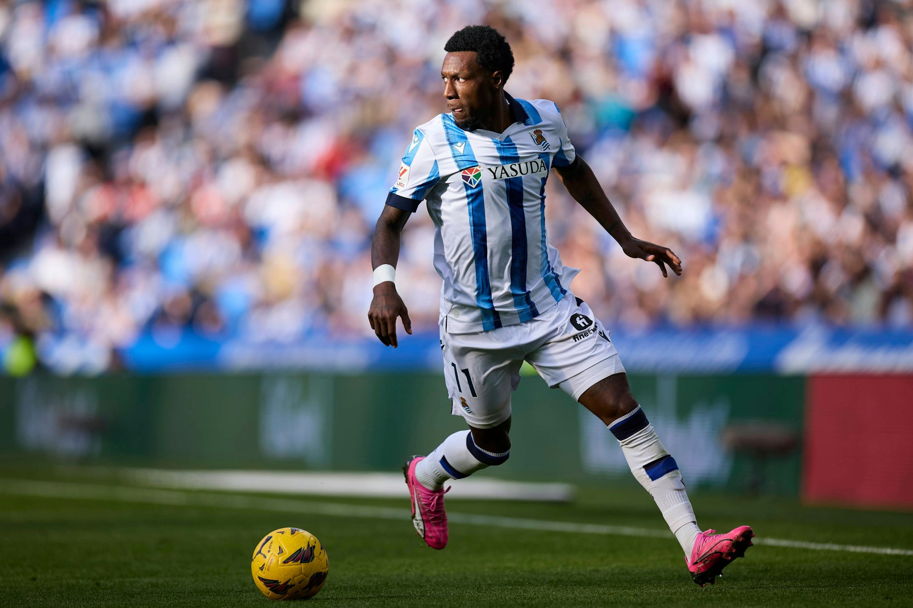 Sheraldo Becker kommt bei Real Sociedad noch nicht richtig in Tritt.