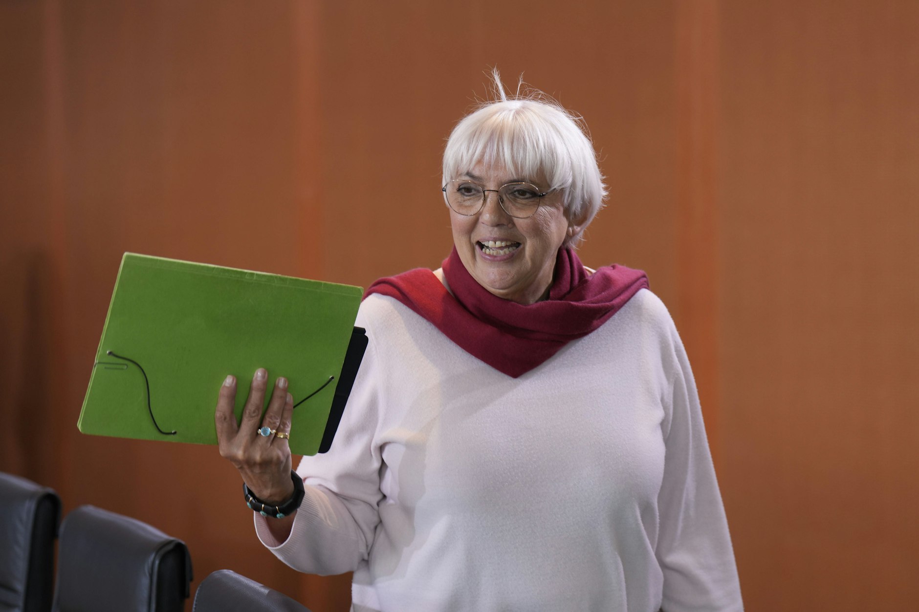 Kulturstaatsministerin Claudia Roth am Mittwoch