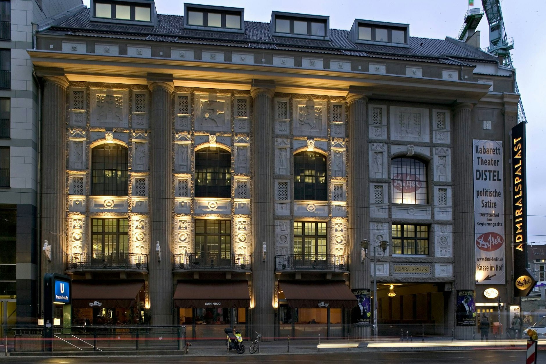 Der Admiralspalast in der Friedrichstraße