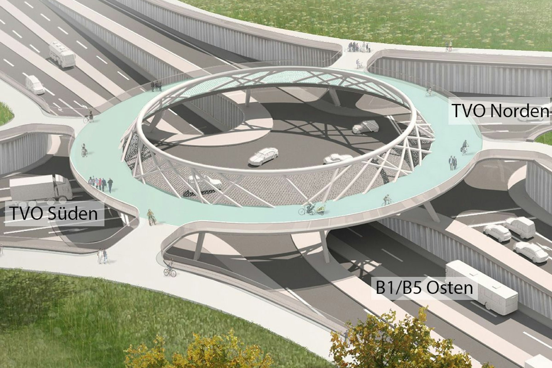 Die Schnellstraße TVO soll Köpenick schneller an Marzahn anbinden.