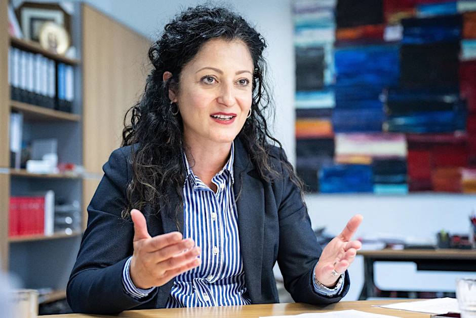 Keine Freundin der Bezahlkarte: Cansel Kiziltepe (SPD), Berliner Senatorin für Arbeit, Soziales, Gleichstellung, Integration, Vielfalt und Antidiskriminierung.&nbsp;&nbsp;