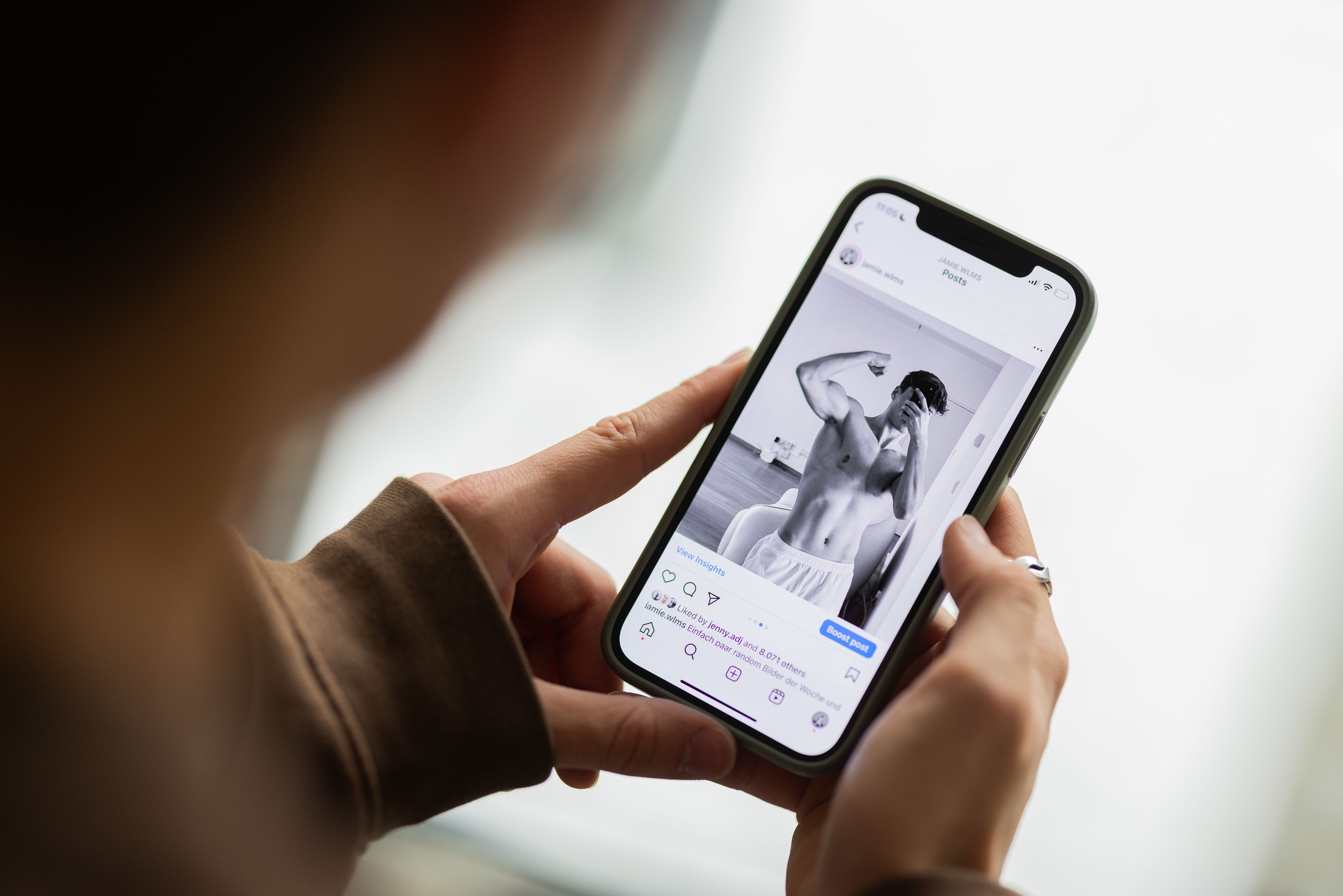 Nicht die Augen sind das Fenster zur Seele – sondern Instagram!