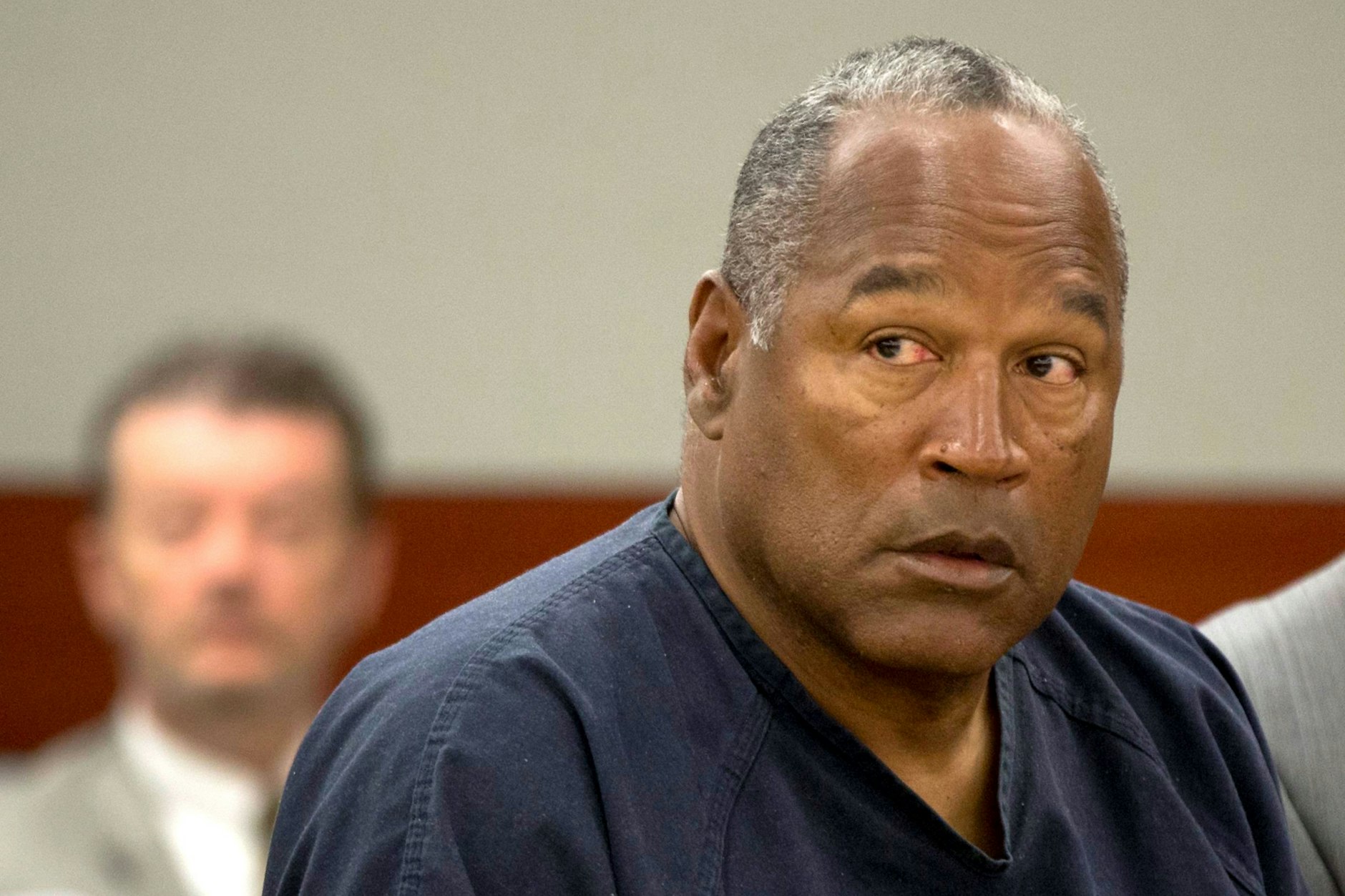 O. J. Simpson, früherer US-Footballstar, 2013 im Bezirksgericht von Clark County.