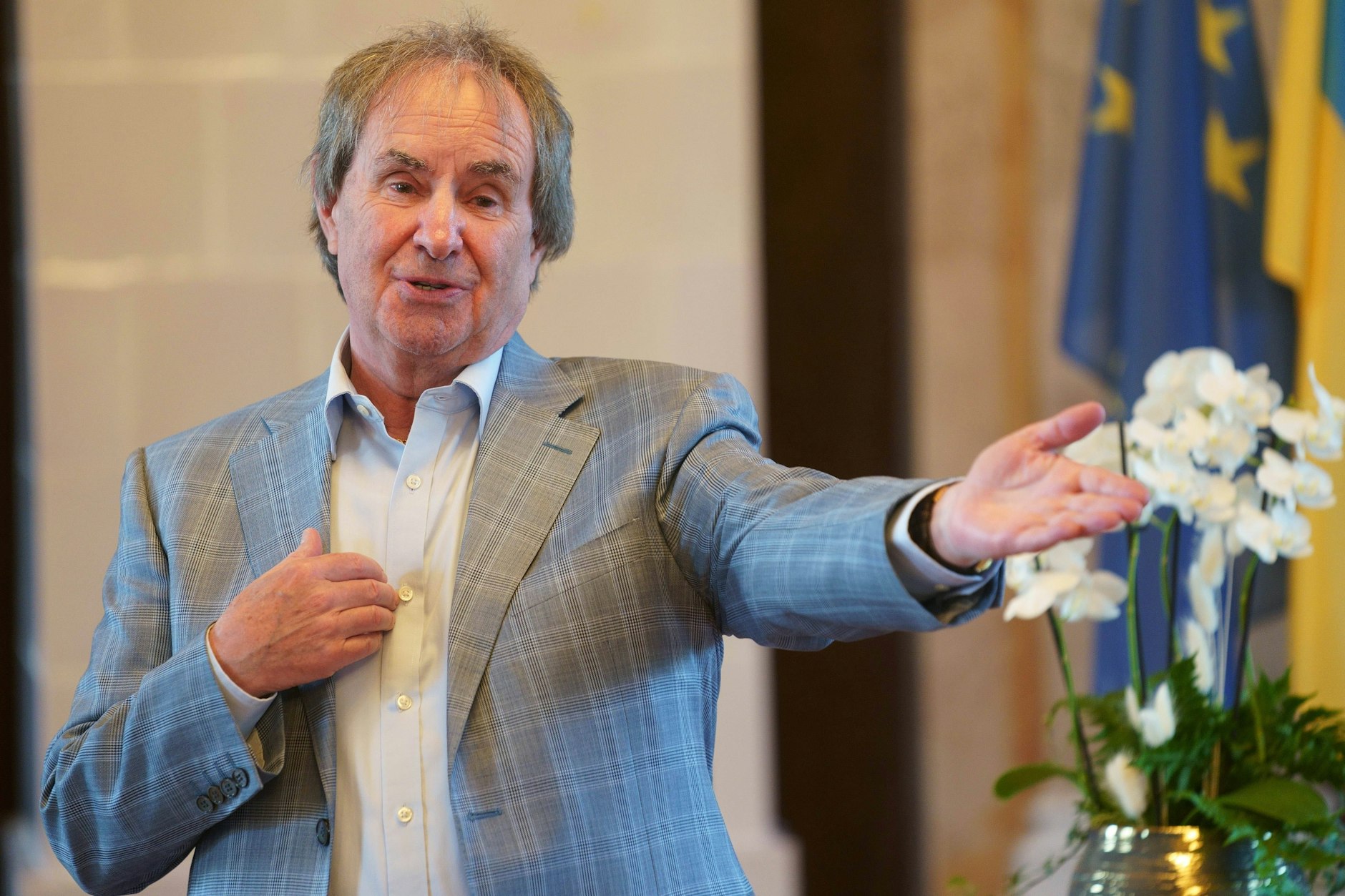 Ein Herz für Deutschland: Chris de Burgh, hier 2022 in Fulda, macht gern bei uns Urlaub.