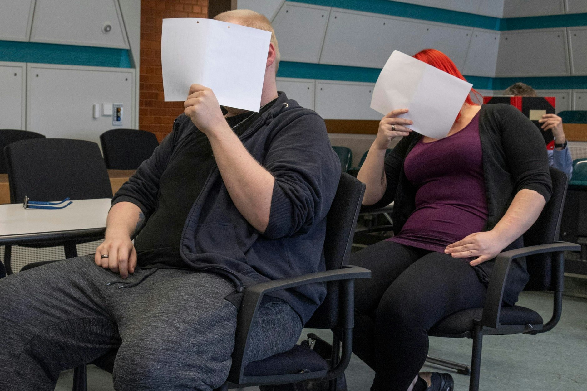 Das angeklagte Ehepaar aus Brandenburg musste sich am Donnerstag in Berlin vor Gericht verantworten.