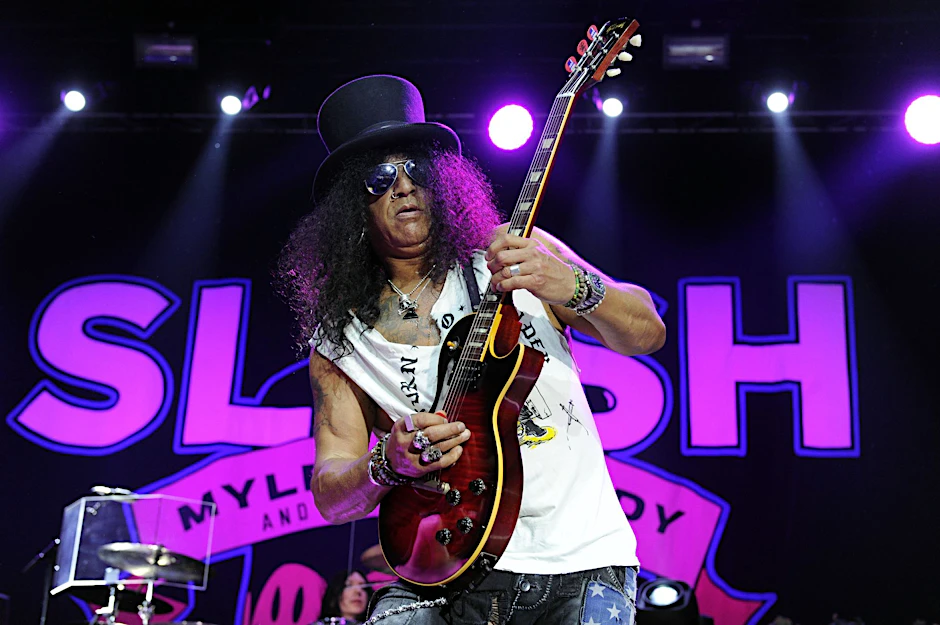 ARCHIV - Slash veröffentlicht am 17. Mai erstmals ein Blues-Album: «Orgy Of The Damned».  