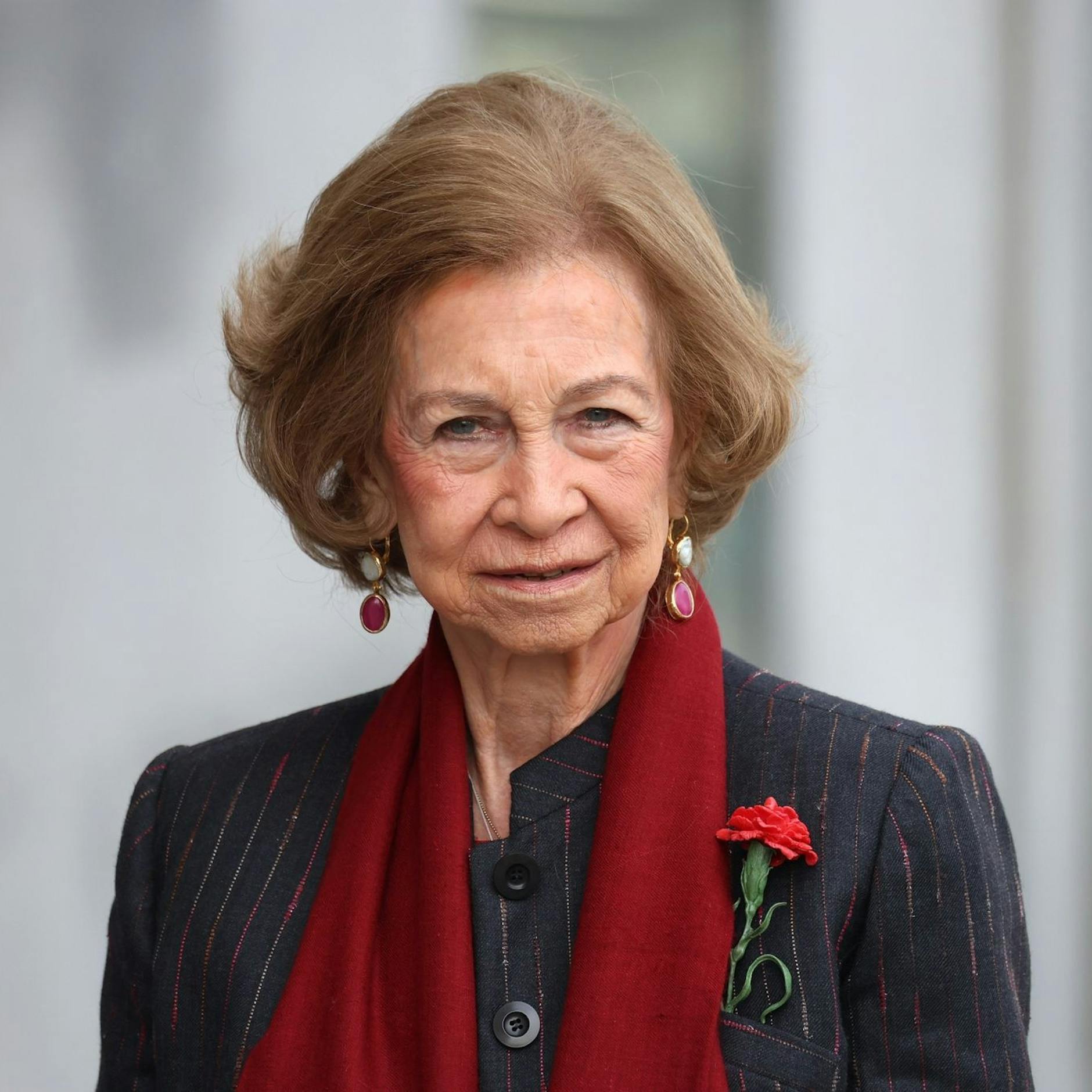 Image - Spaniens Altkönigin Sofía im Krankenhaus