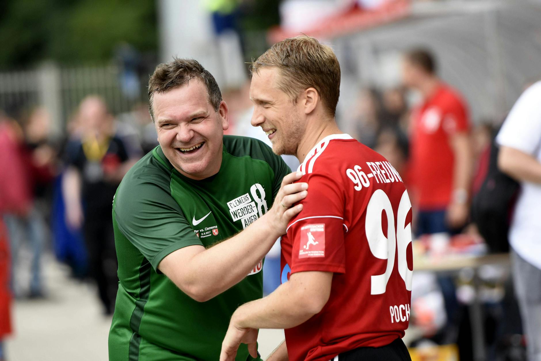 Elton und Oliver Pocher kennen sich schon lange.