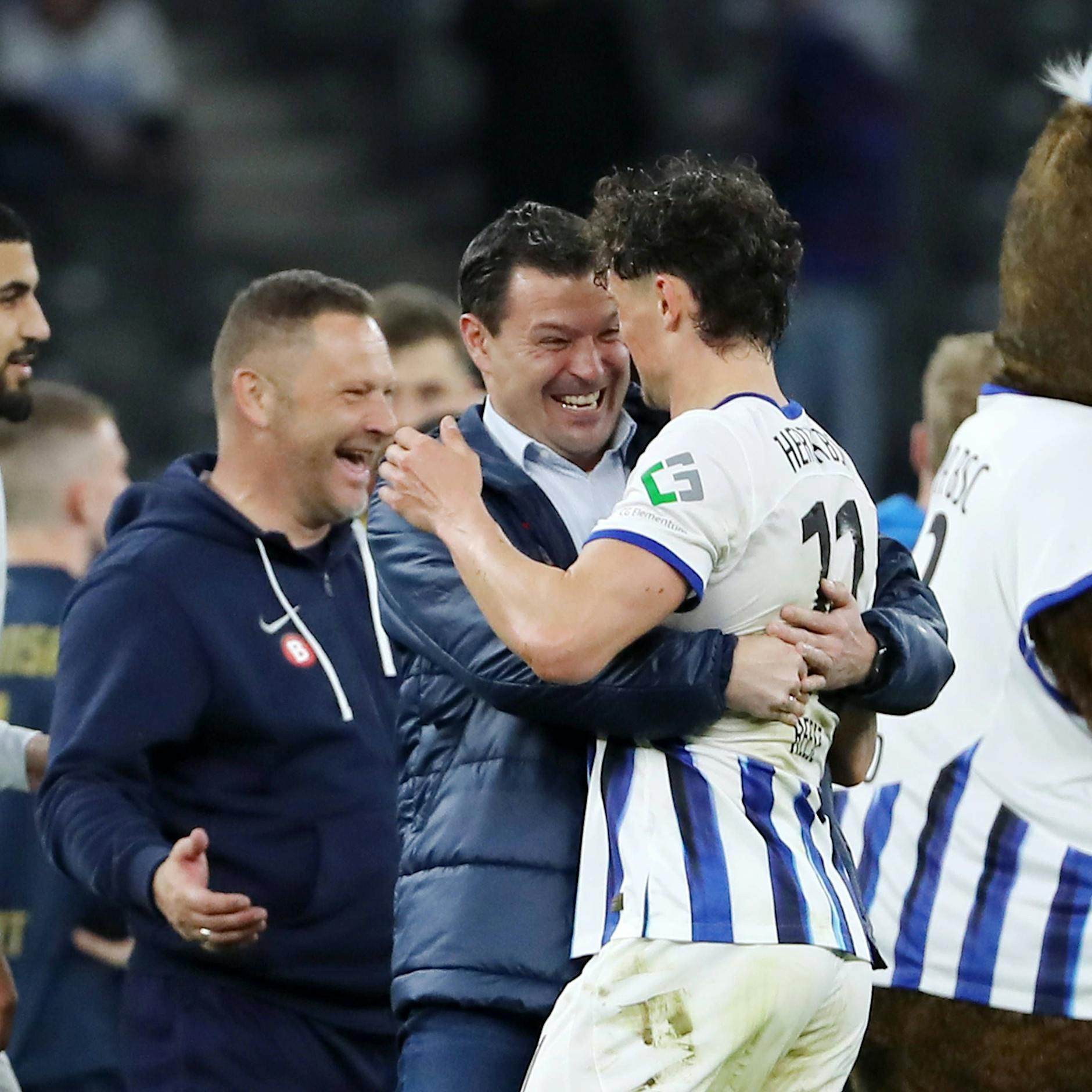 „Geil, geil, geil“: Hertha BSC auch nach Sieg gegen Hansa Rostock wie im Rausch!