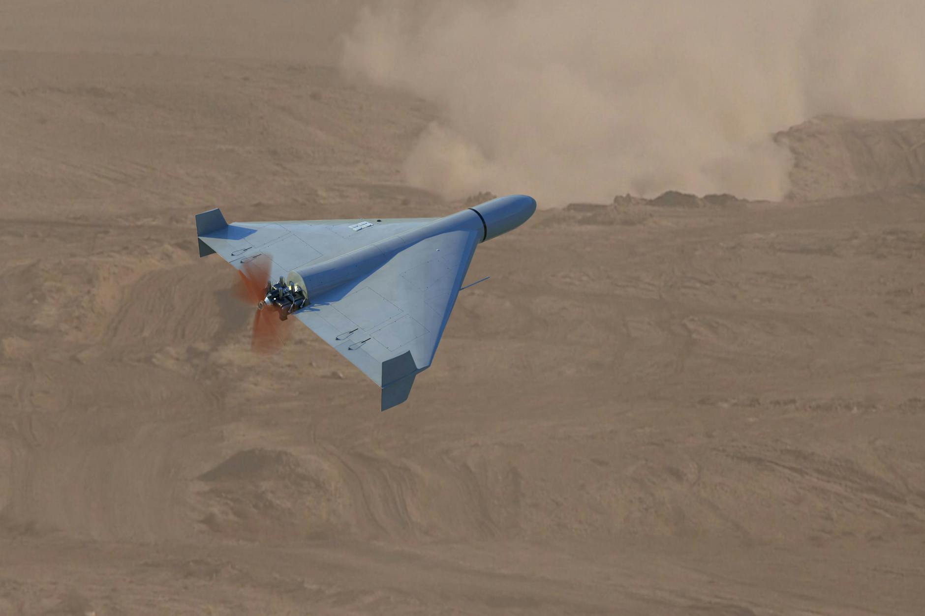 Der Iran soll Dutzende Drohnen in Richtung Israel abgefeuert haben.